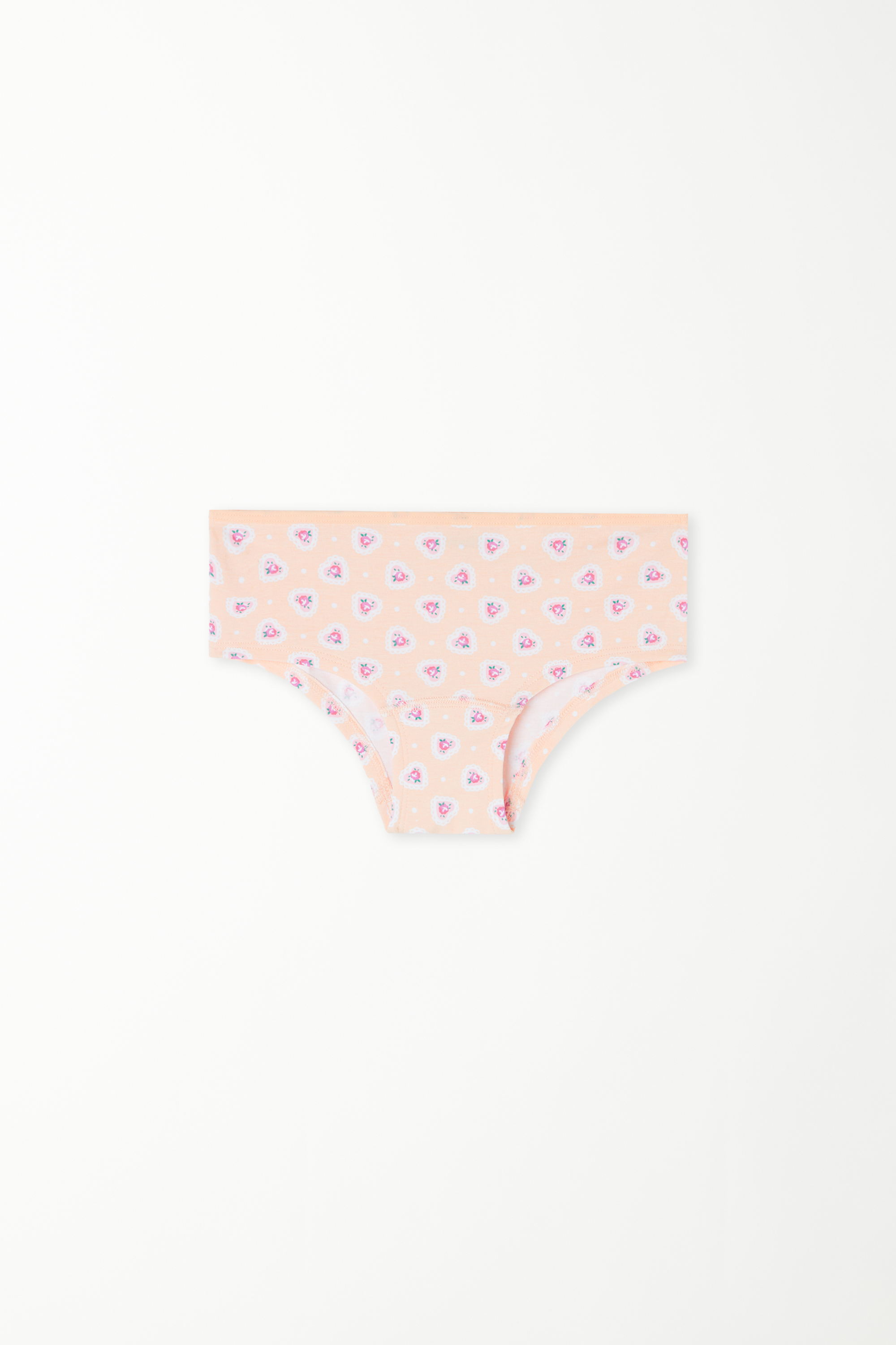 Girls’ Basic Printed Cotton French Knickers