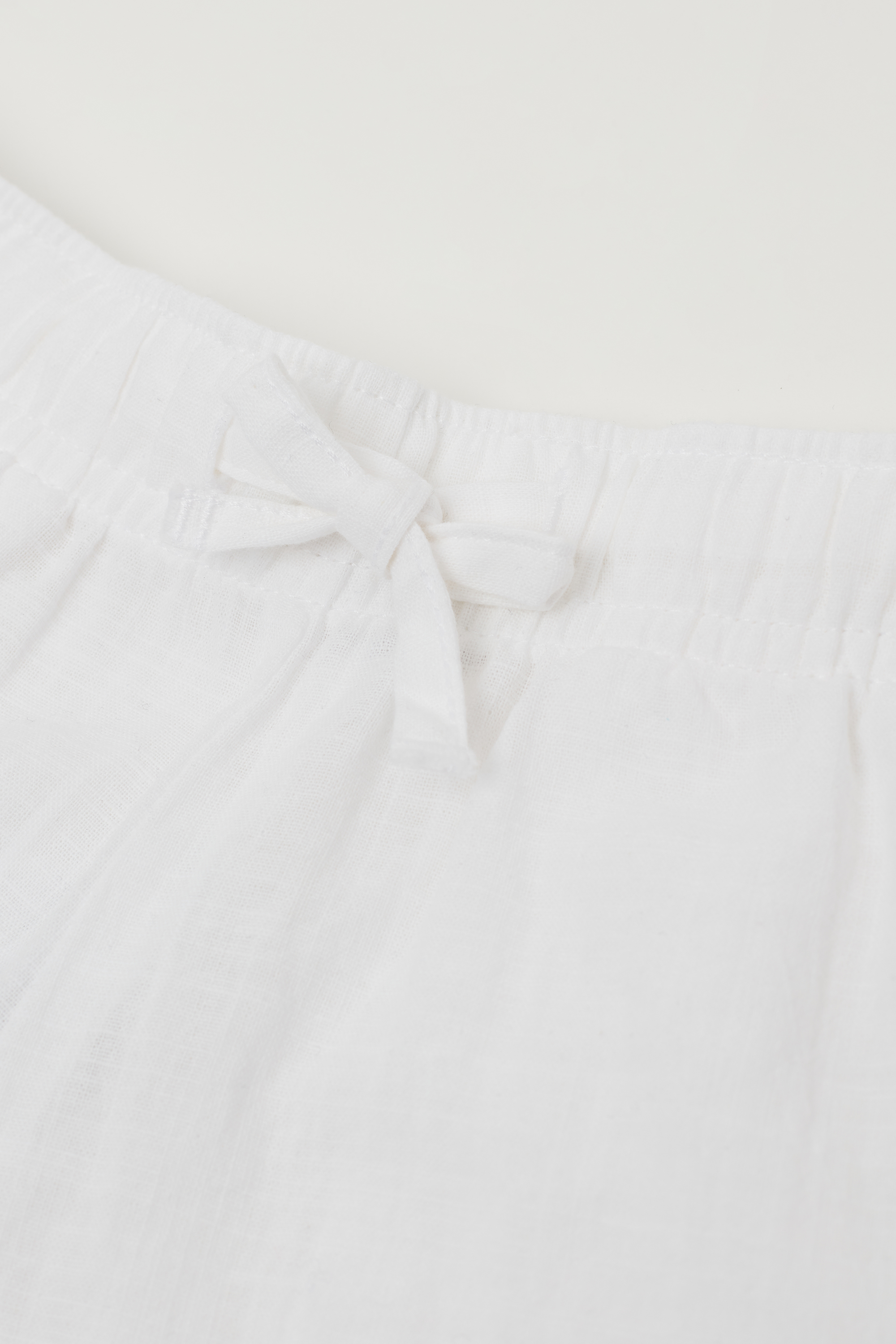 Short in 100% Cotone Super Leggero con Coulisse Bimbo