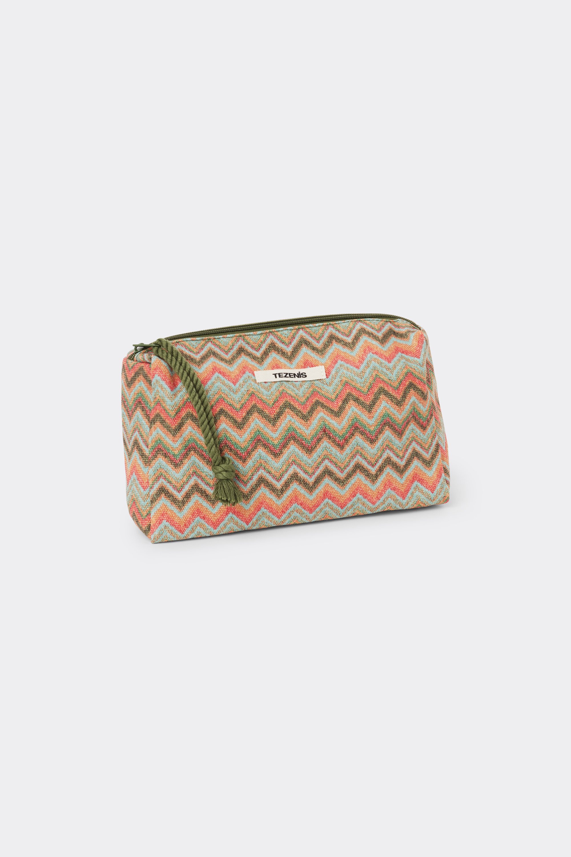 Pochette Porta Oggetti in Tela con Zip