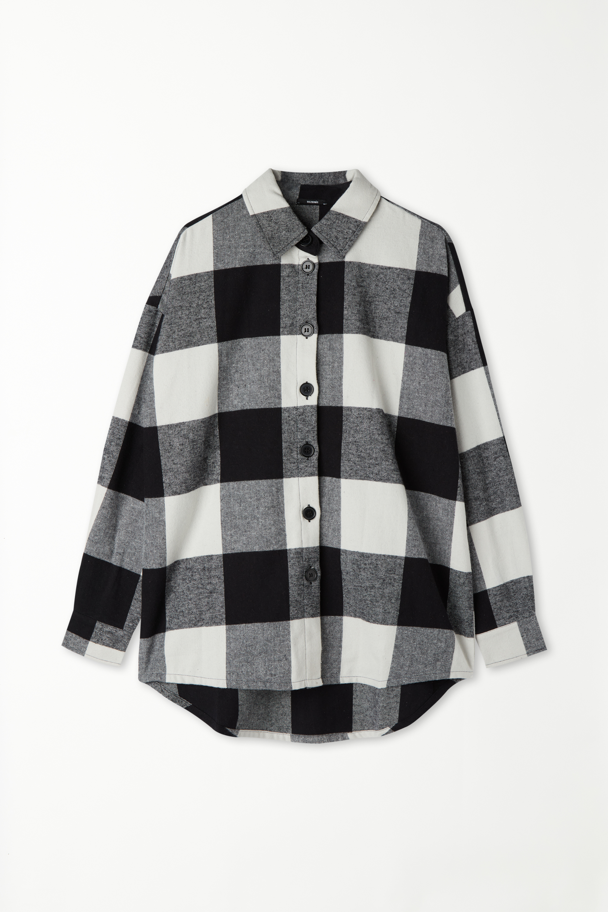 Camisa Manga Comprida Flanela Grossa