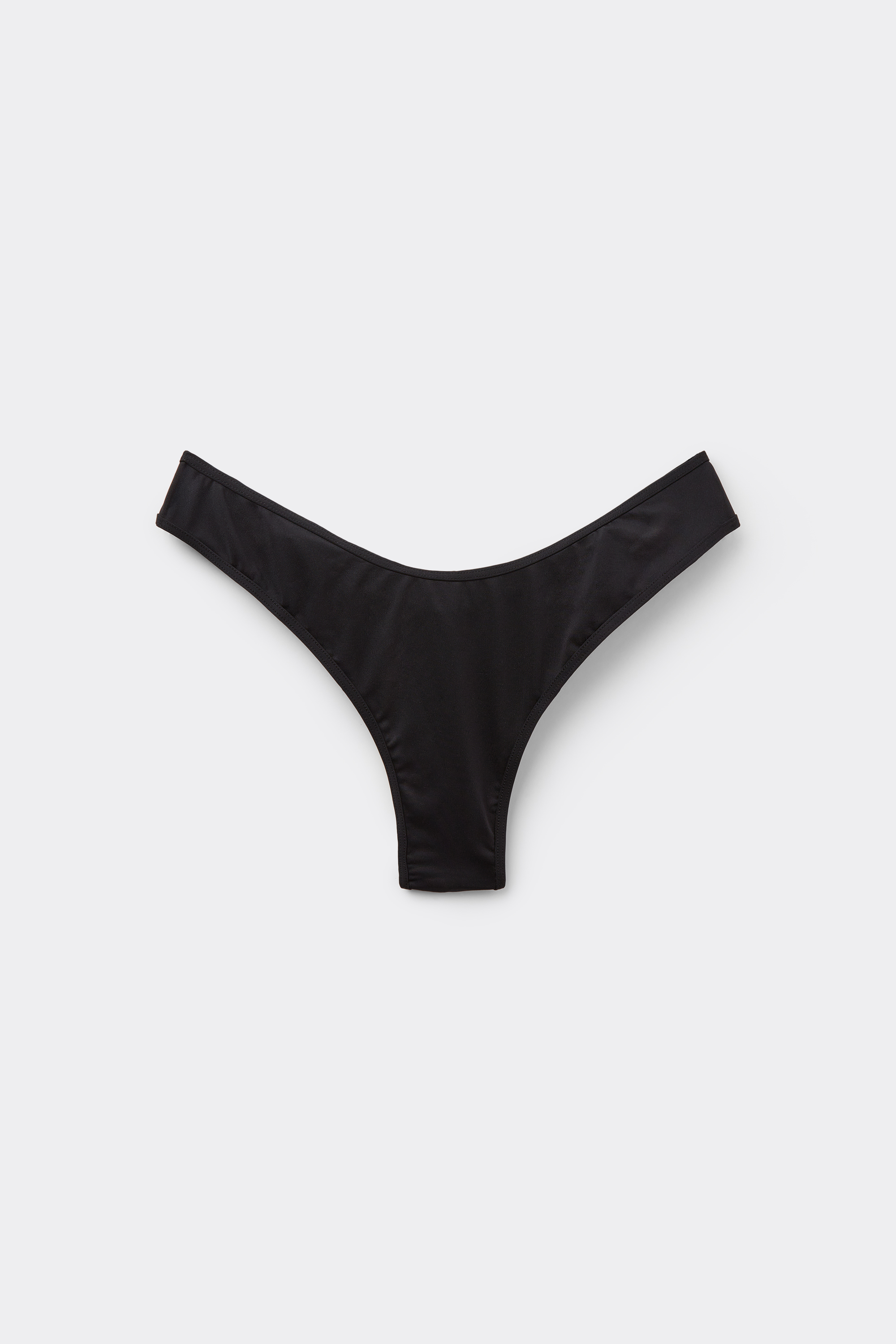 Recycled Microfiber High Cut Bikini Bottom
