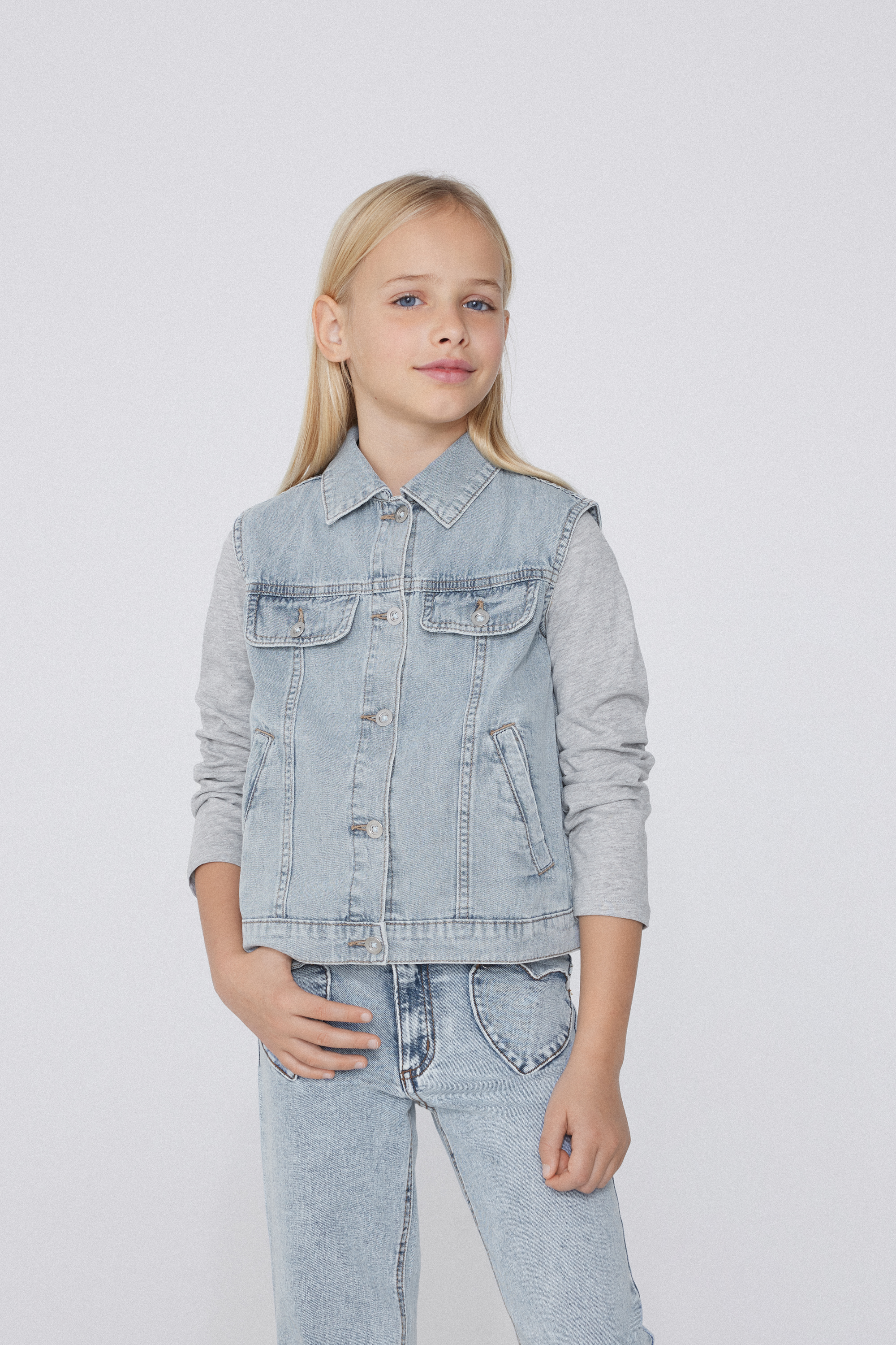 Chaleco de Denim