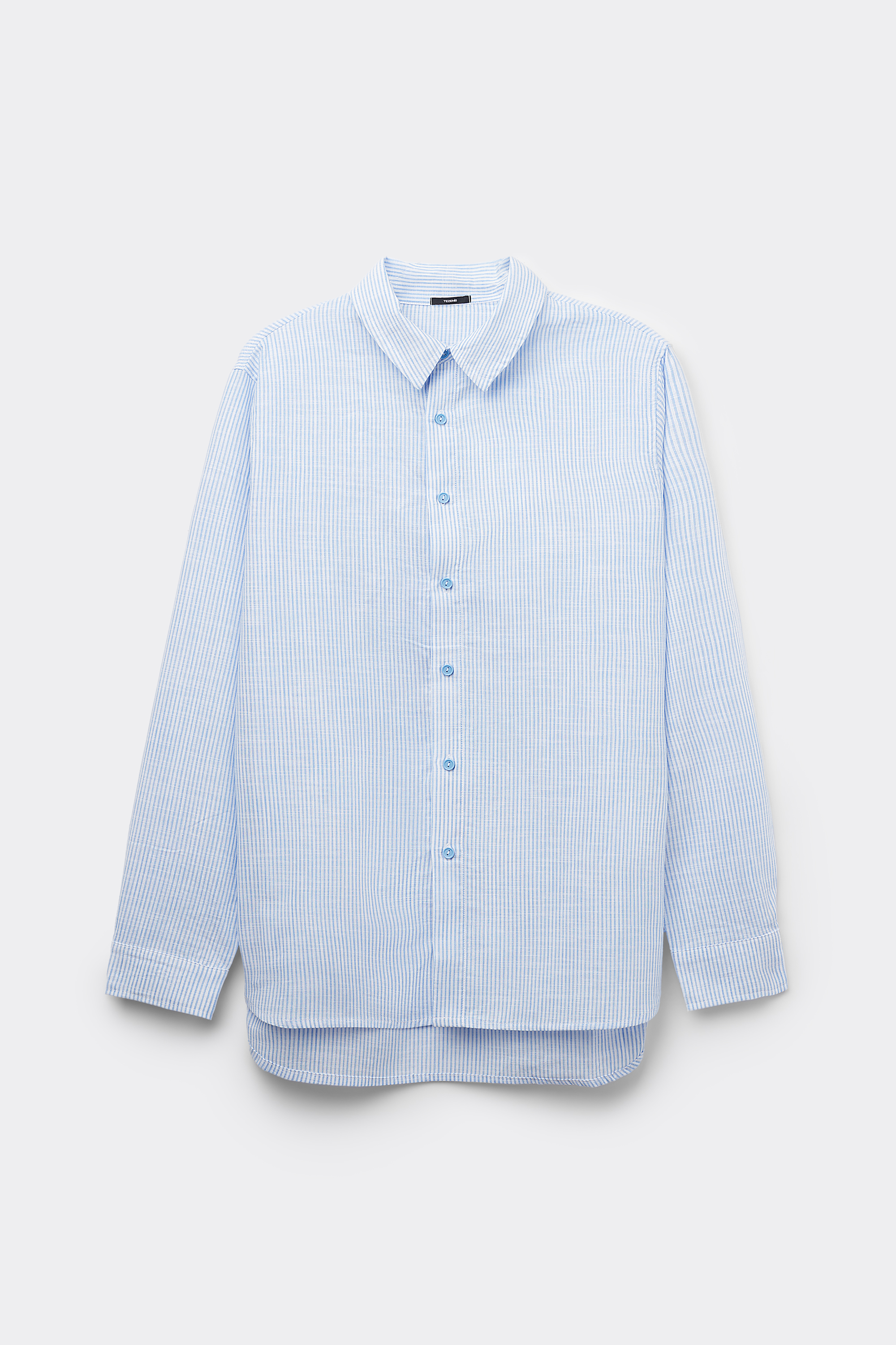 Long Sleeve Shirt in 100% Super Light Cotton