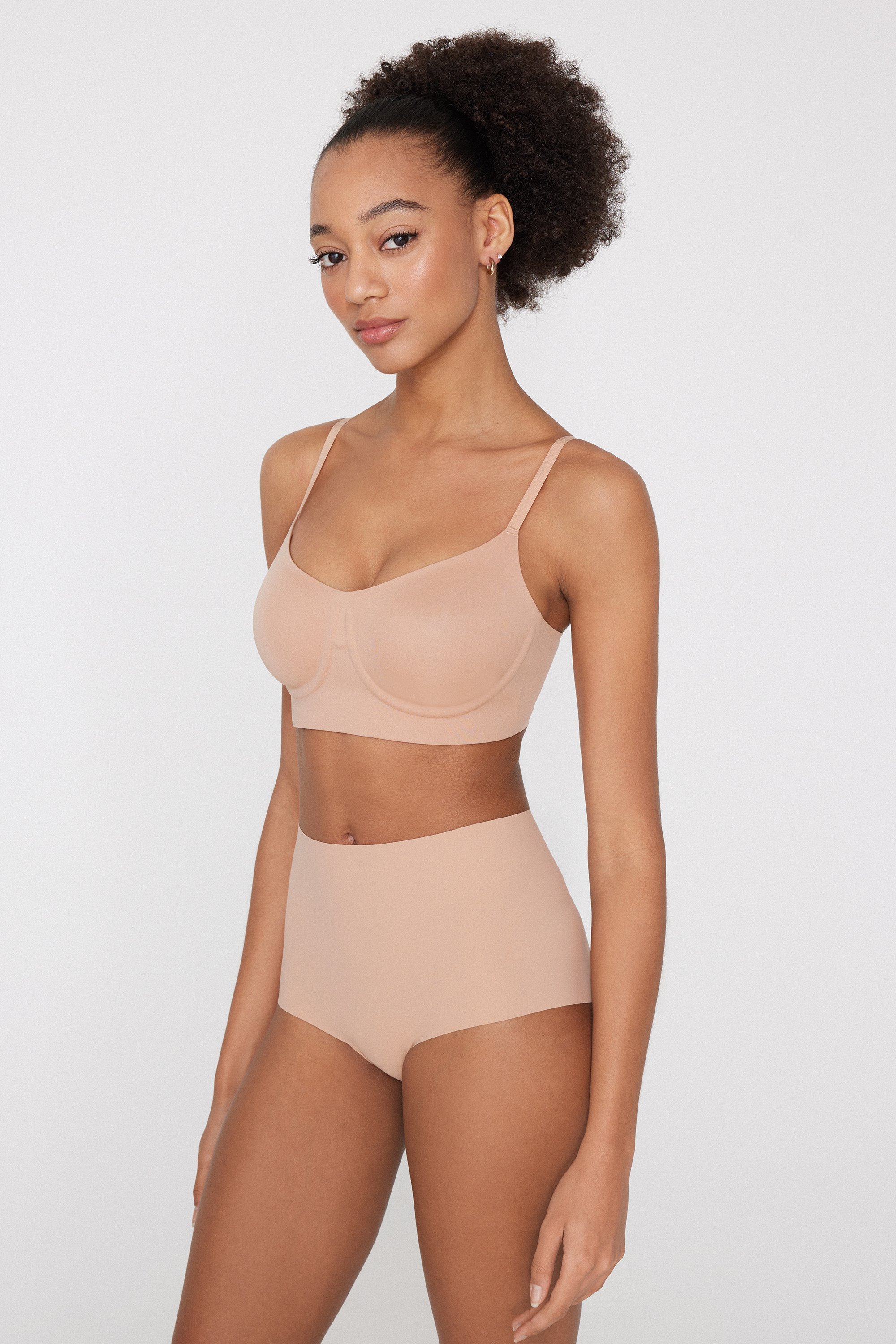 Natural Lifting Laser Cut Balconette Bra