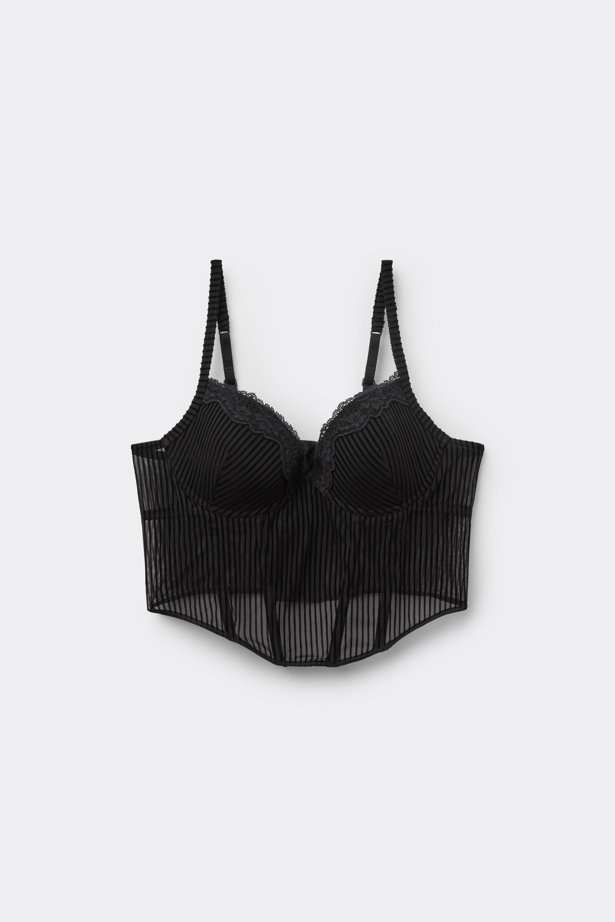Soutien-gorge Bustier Push-Up Glam Rib