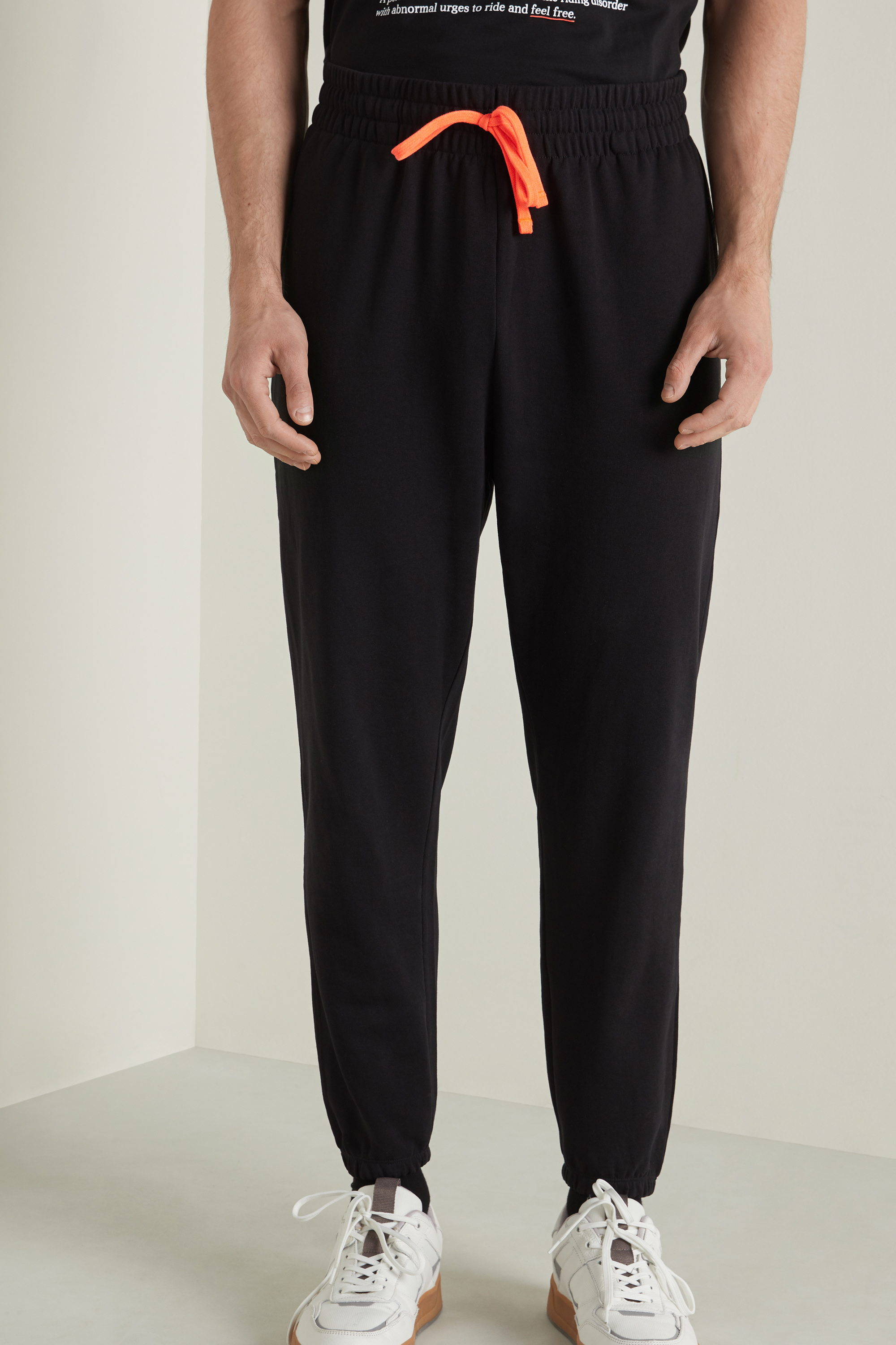 Pantalone Lungo Felpa con Coulisse | Tezenis