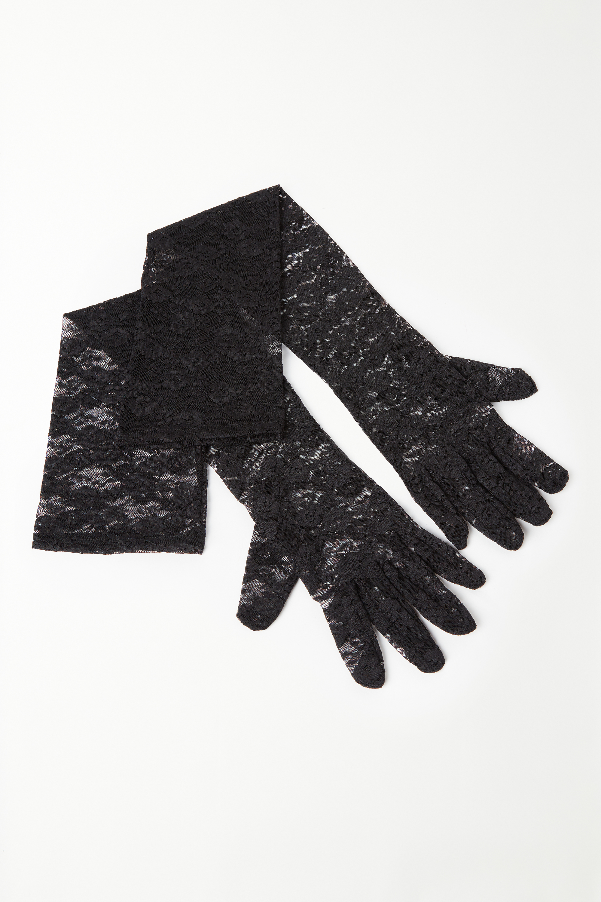 Long Lace Gloves