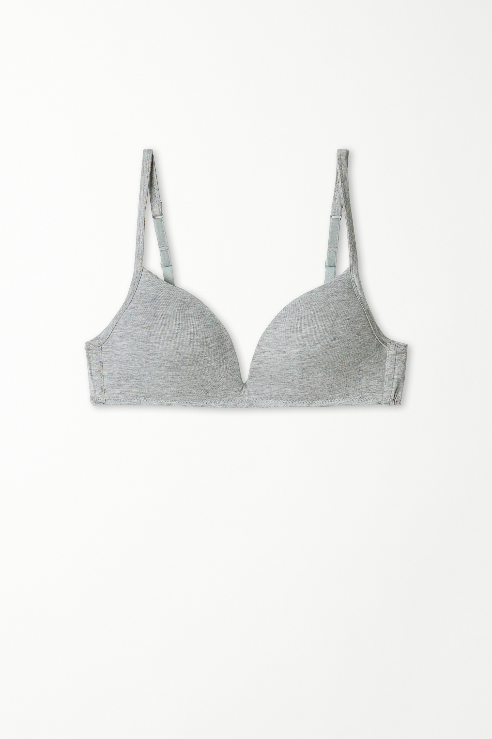 London Non-Wired Padded Triangle Bralette  in Cotton