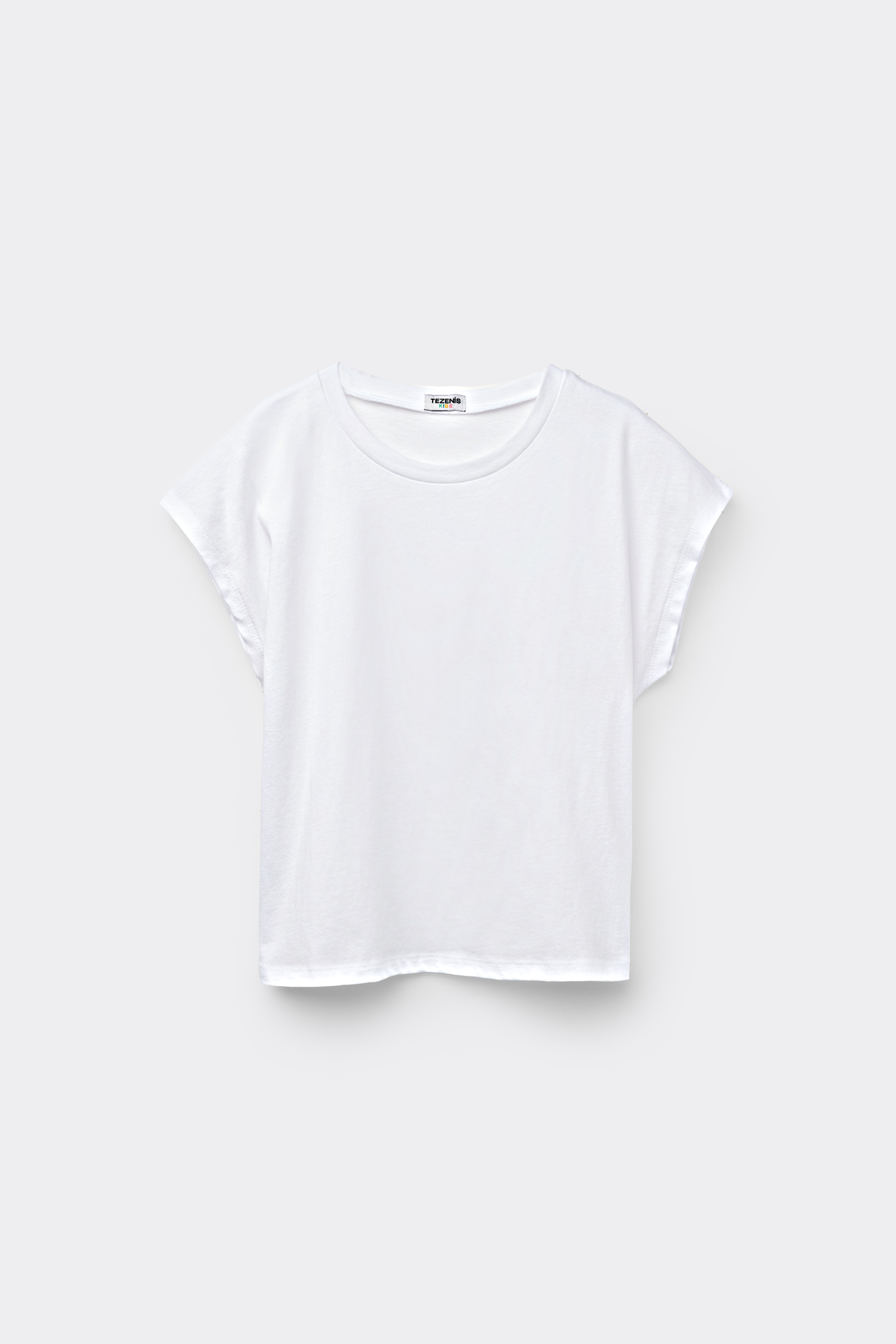 Camiseta Algodón Manga Ancha Niña