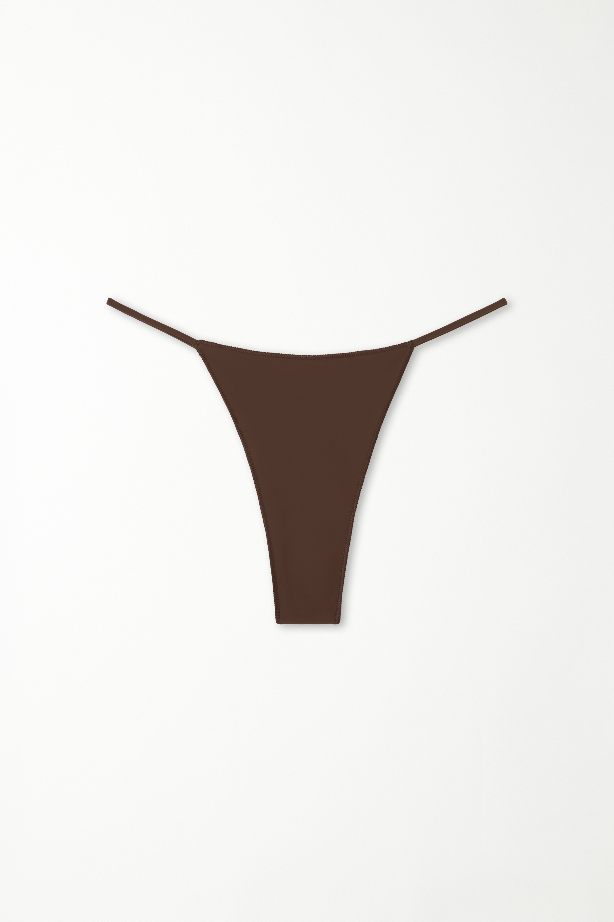 Brazilian Briefs with Thin Tanga-Style Panel in Recycled Microfibre