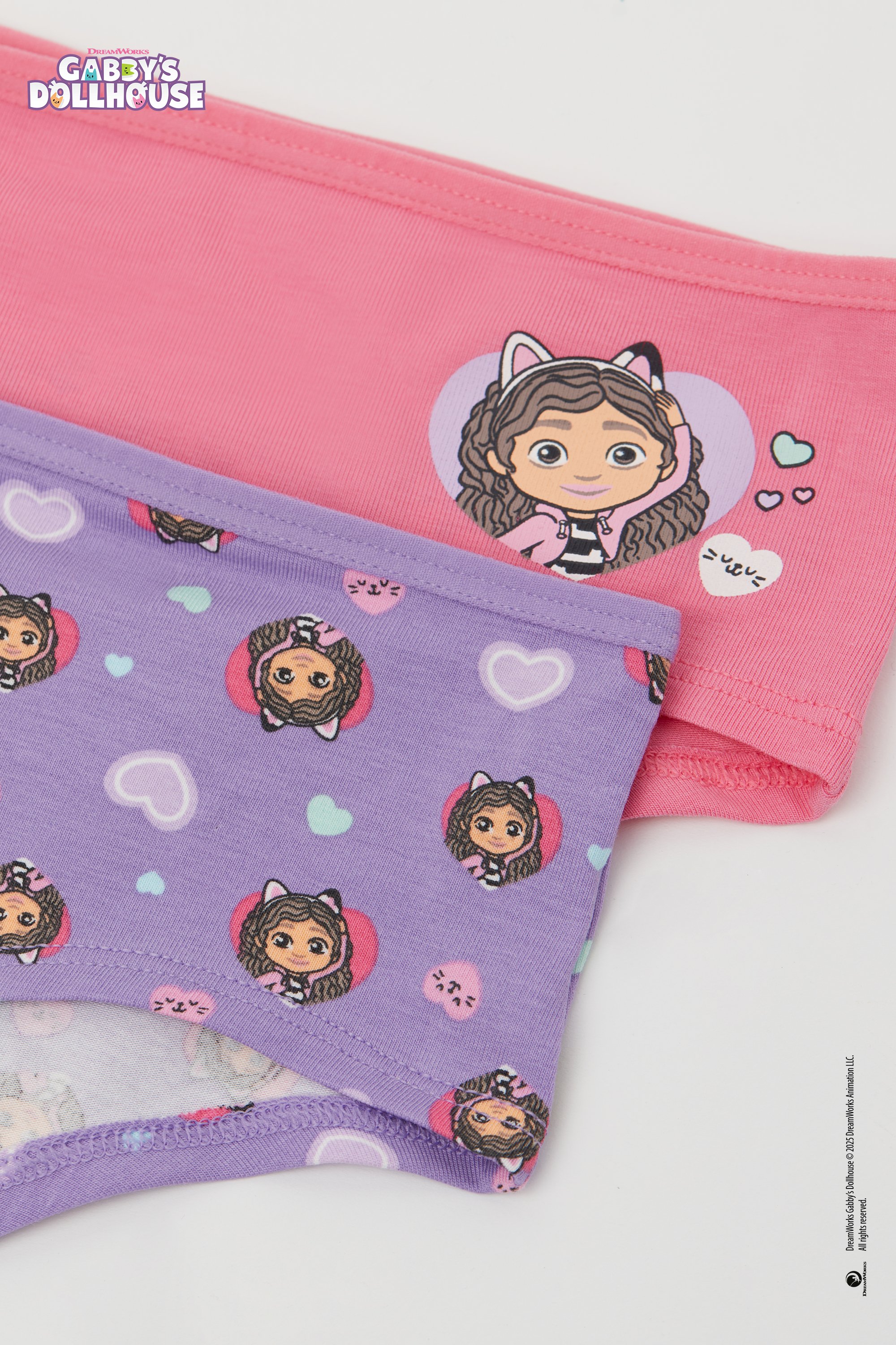 2 Culottes f&uuml;r M&auml;dchen aus Baumwolle Gabby