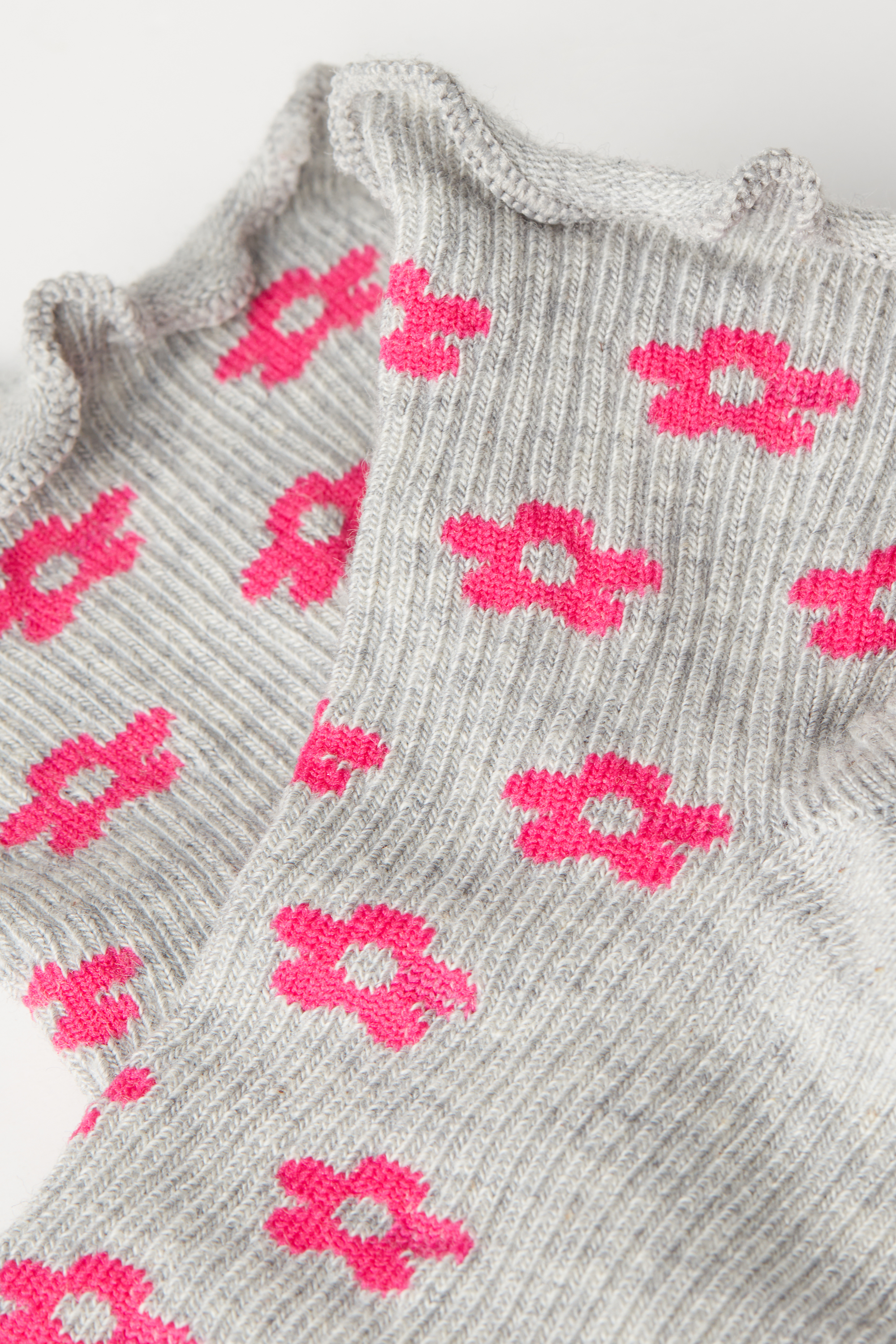 Dívčí Krátké Ponožky Bavlněné Vzorované