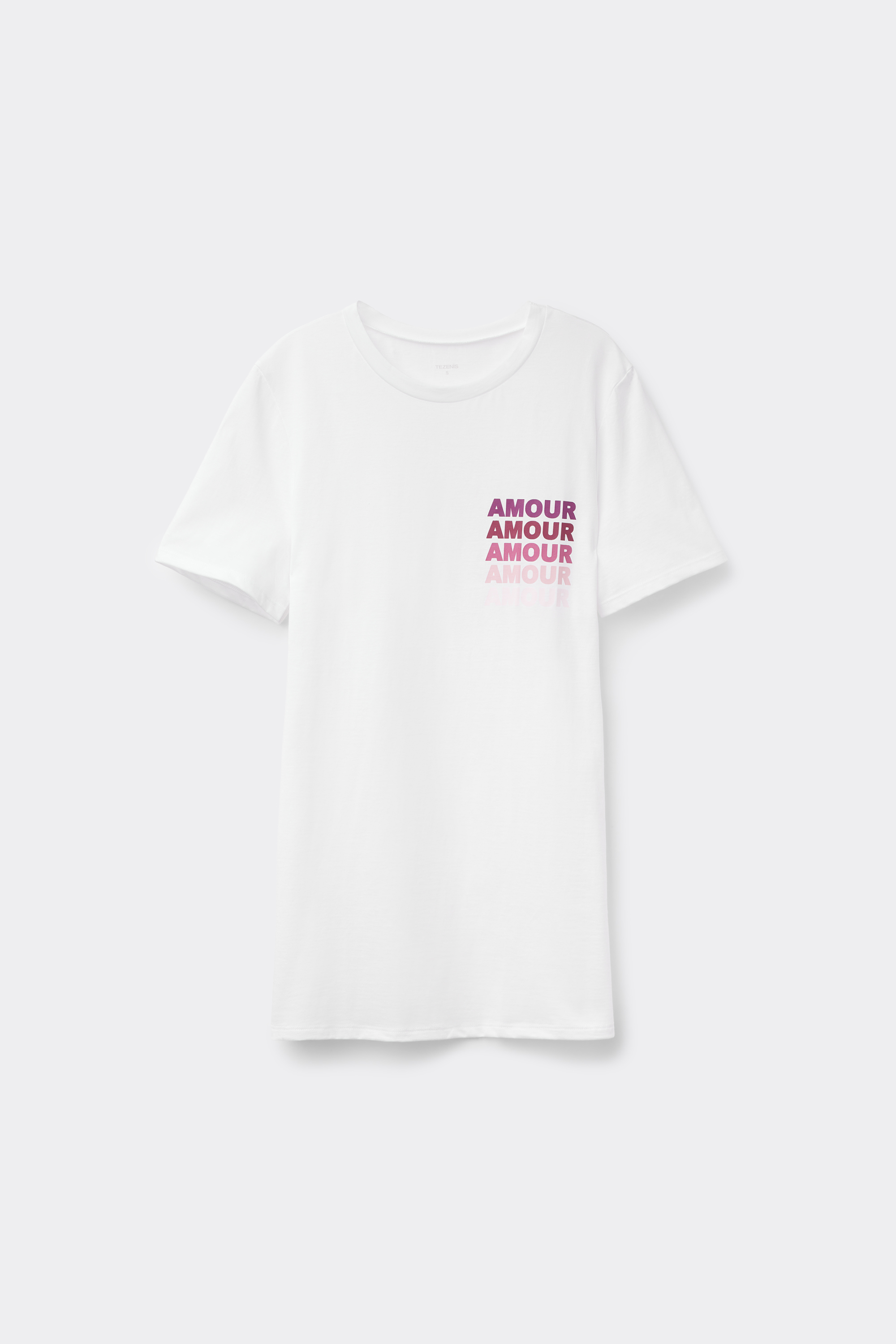 T-shirt Coton avec Imprimé