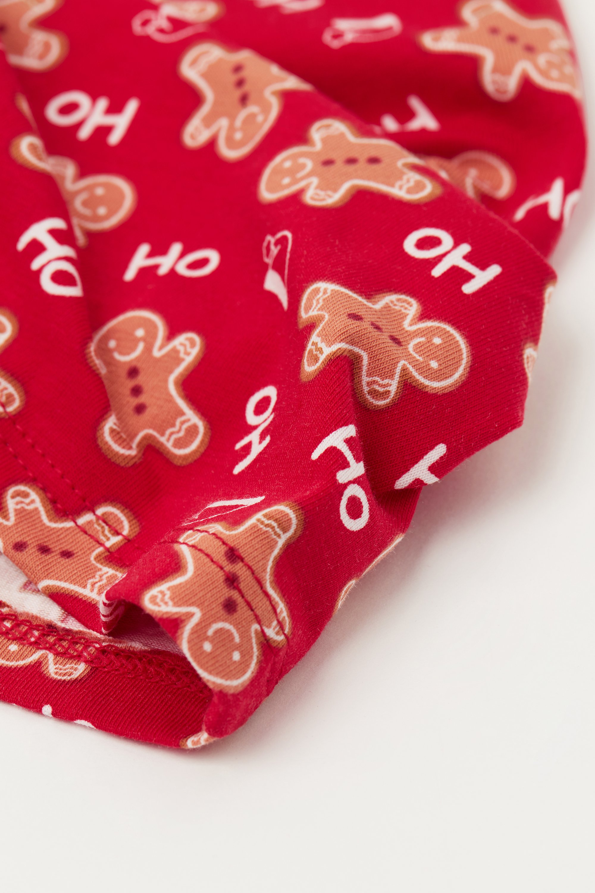 Unisex-Top mit breiten Trägern aus Baumwolle mit Weihnachtsprint für Kinder