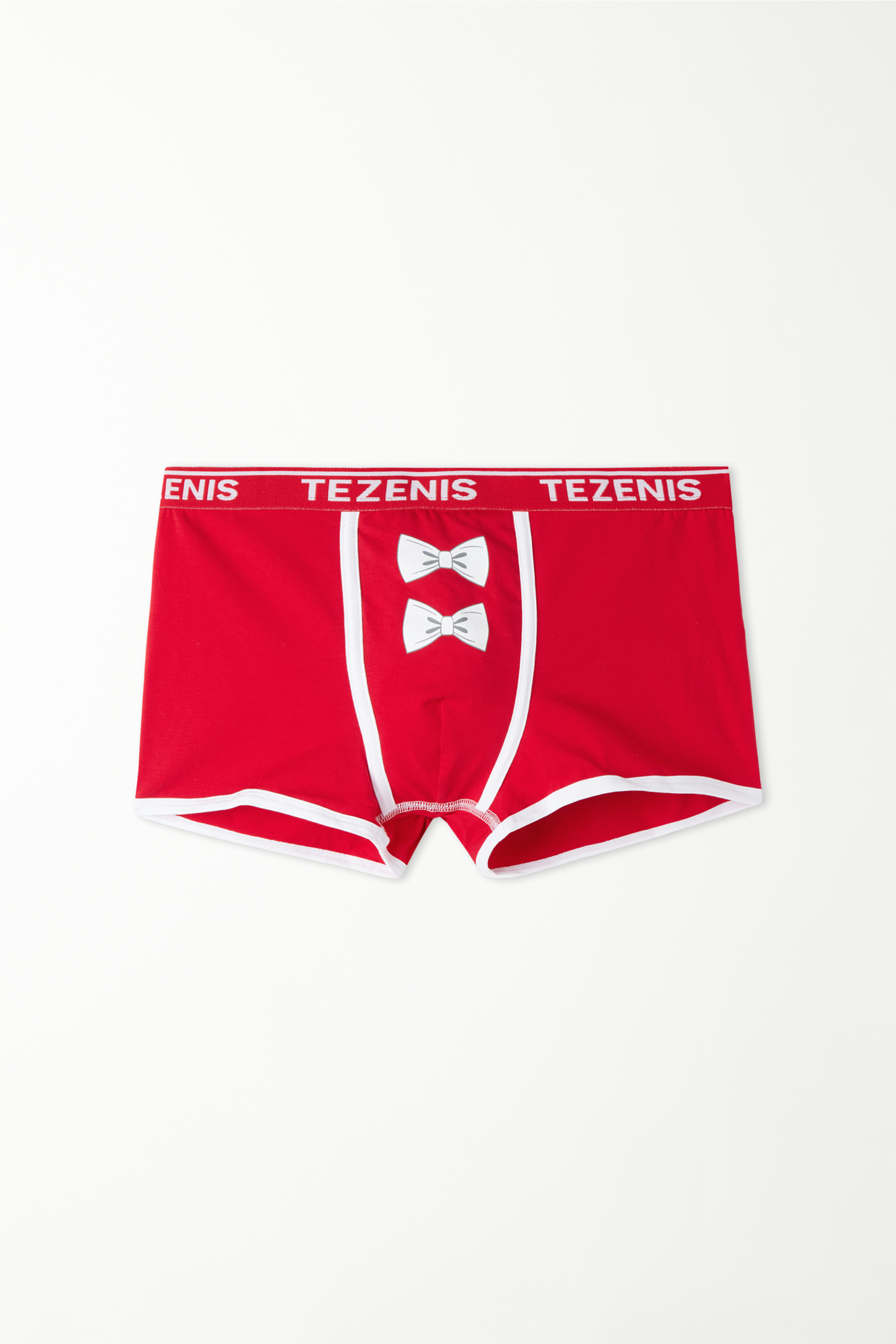 Boxershorts aus Baumwolle mit Logo und Weihnachtsprint