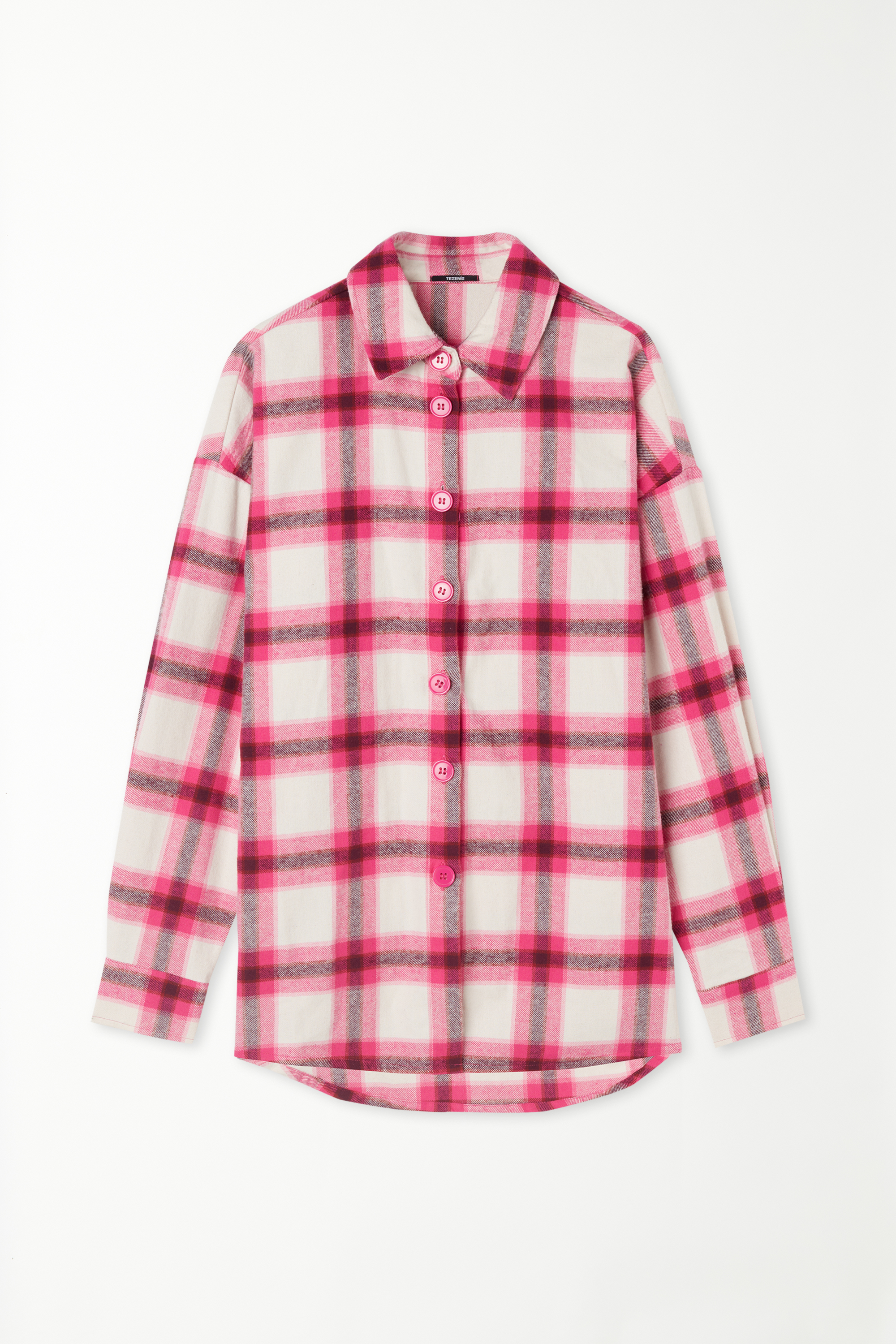 Camisa Manga Comprida Flanela Grossa