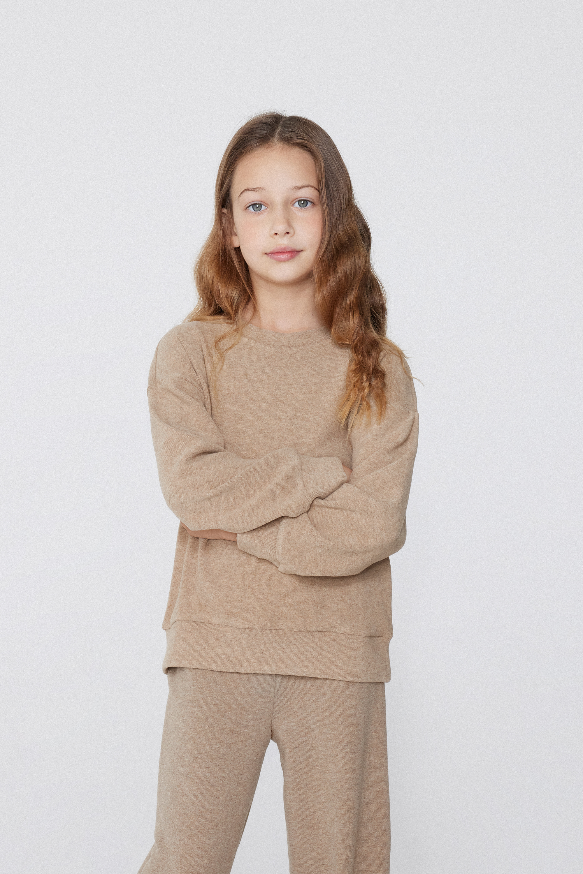 Langarmpullover für Mädchen Warm Touch
