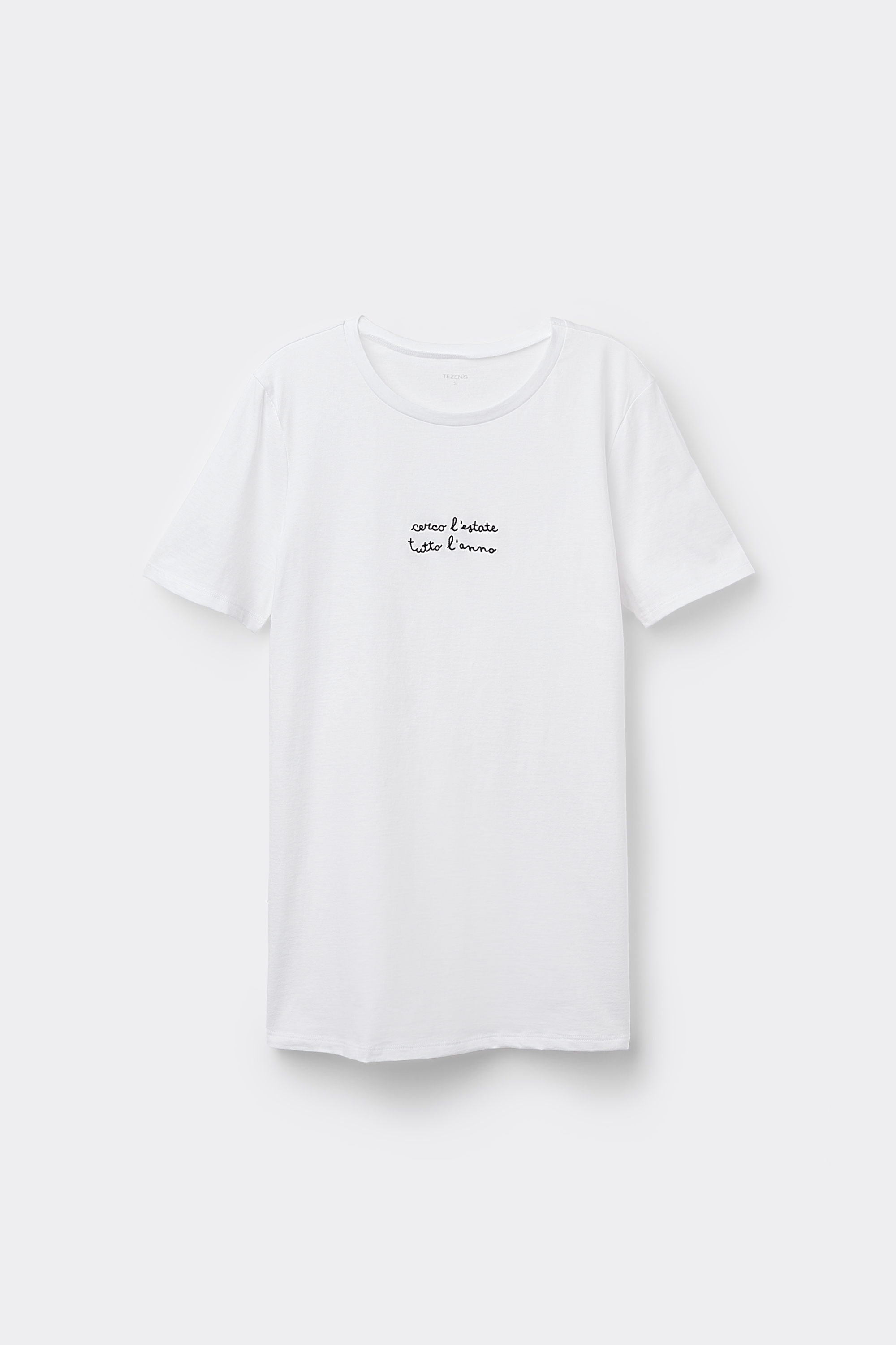 T-Shirt Cotone con Stampa
