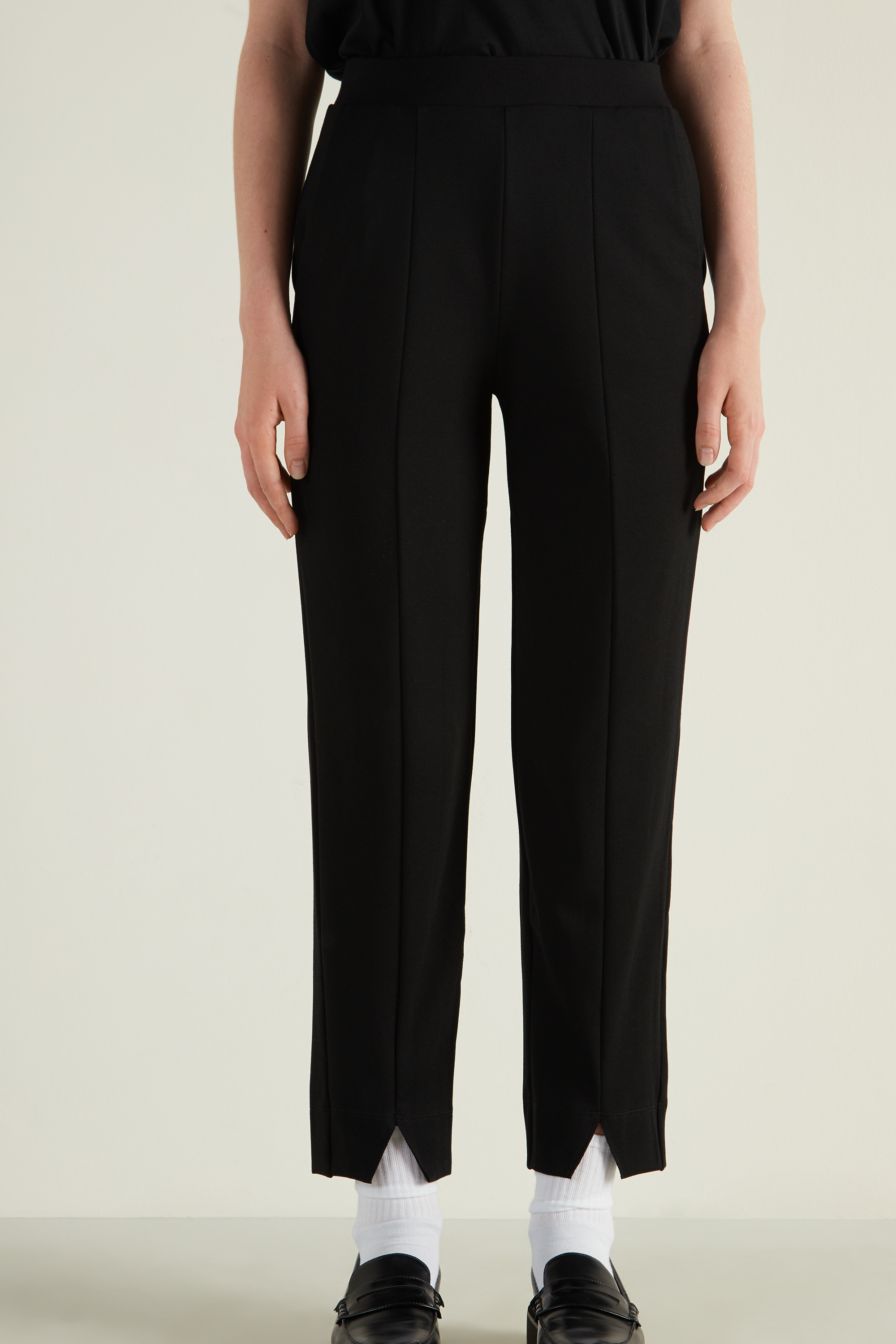 Milano Stitch Joggers with Slits 