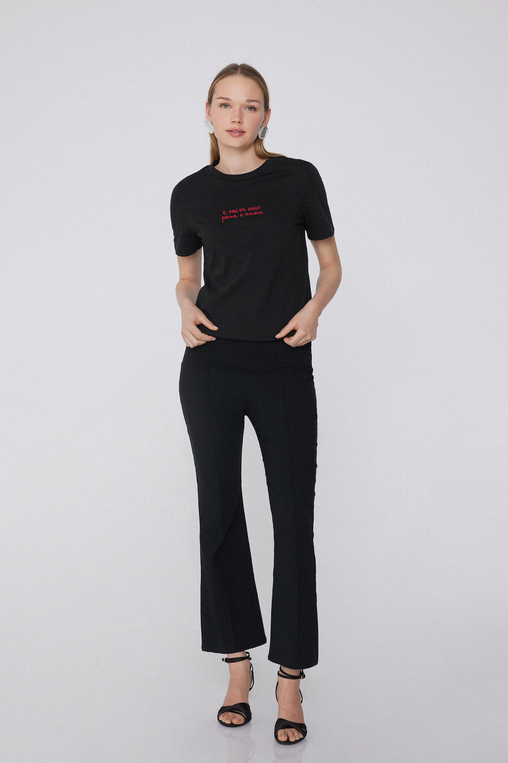 T-Shirt Cotone con Stampa