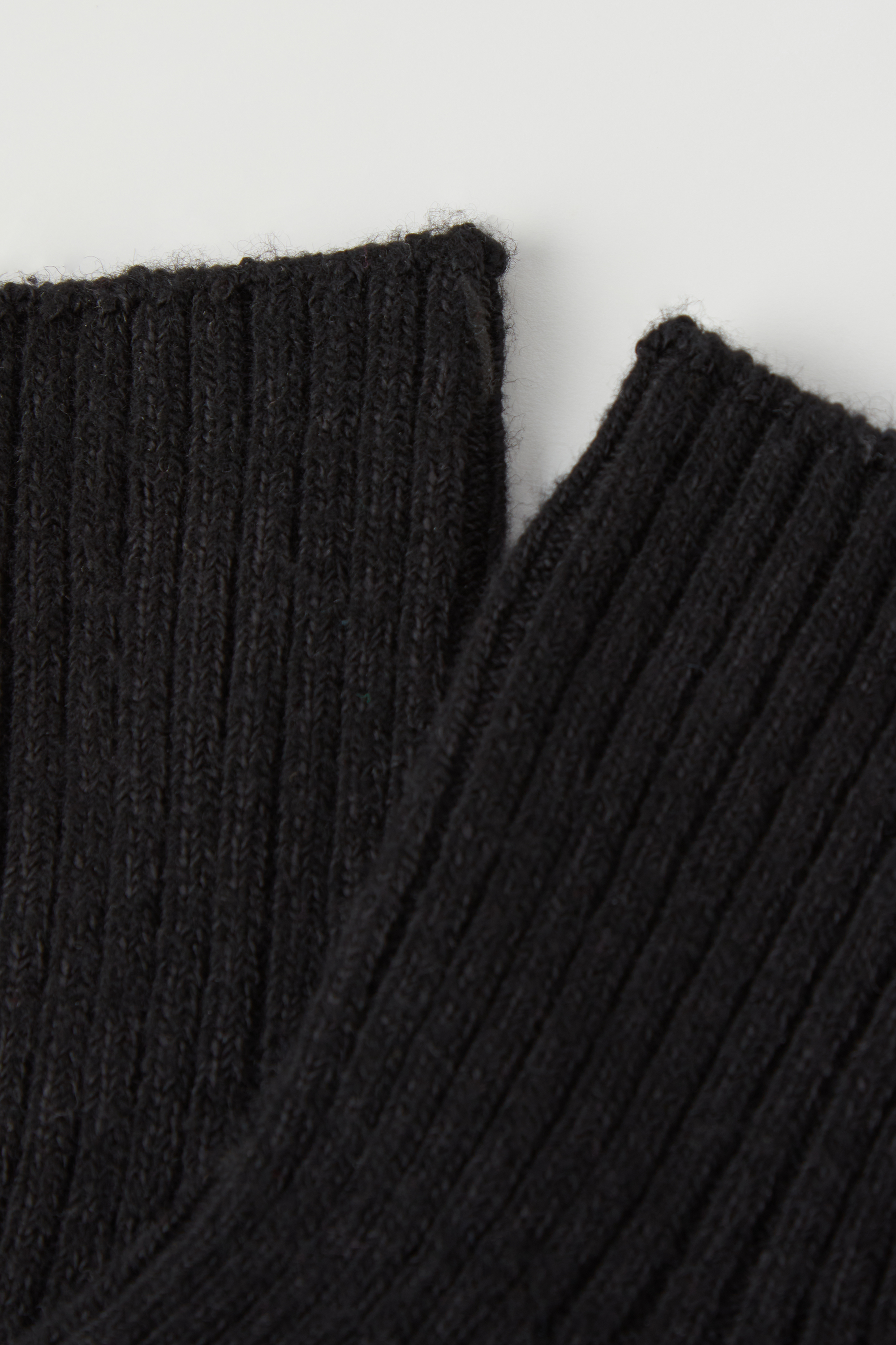 Heavy Short Ribbed Socks