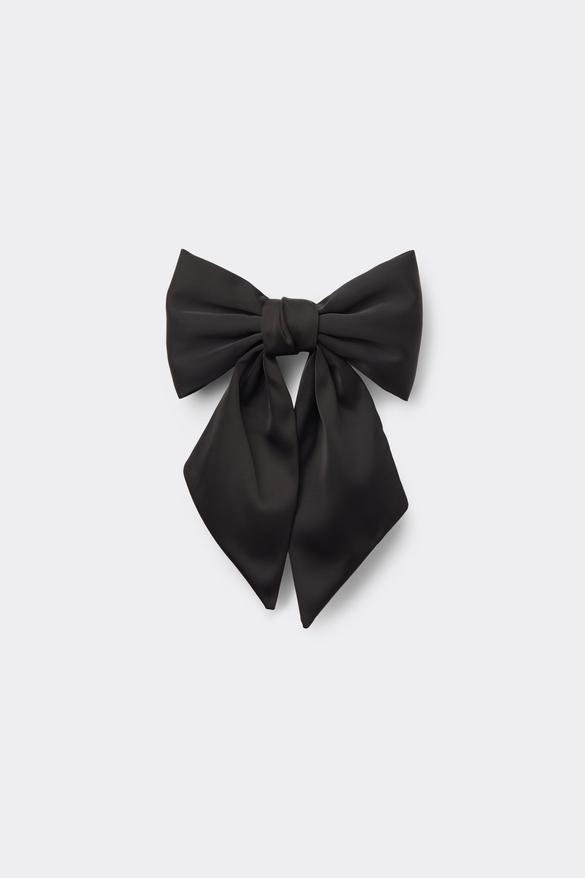 Satin Bow Hair Clip