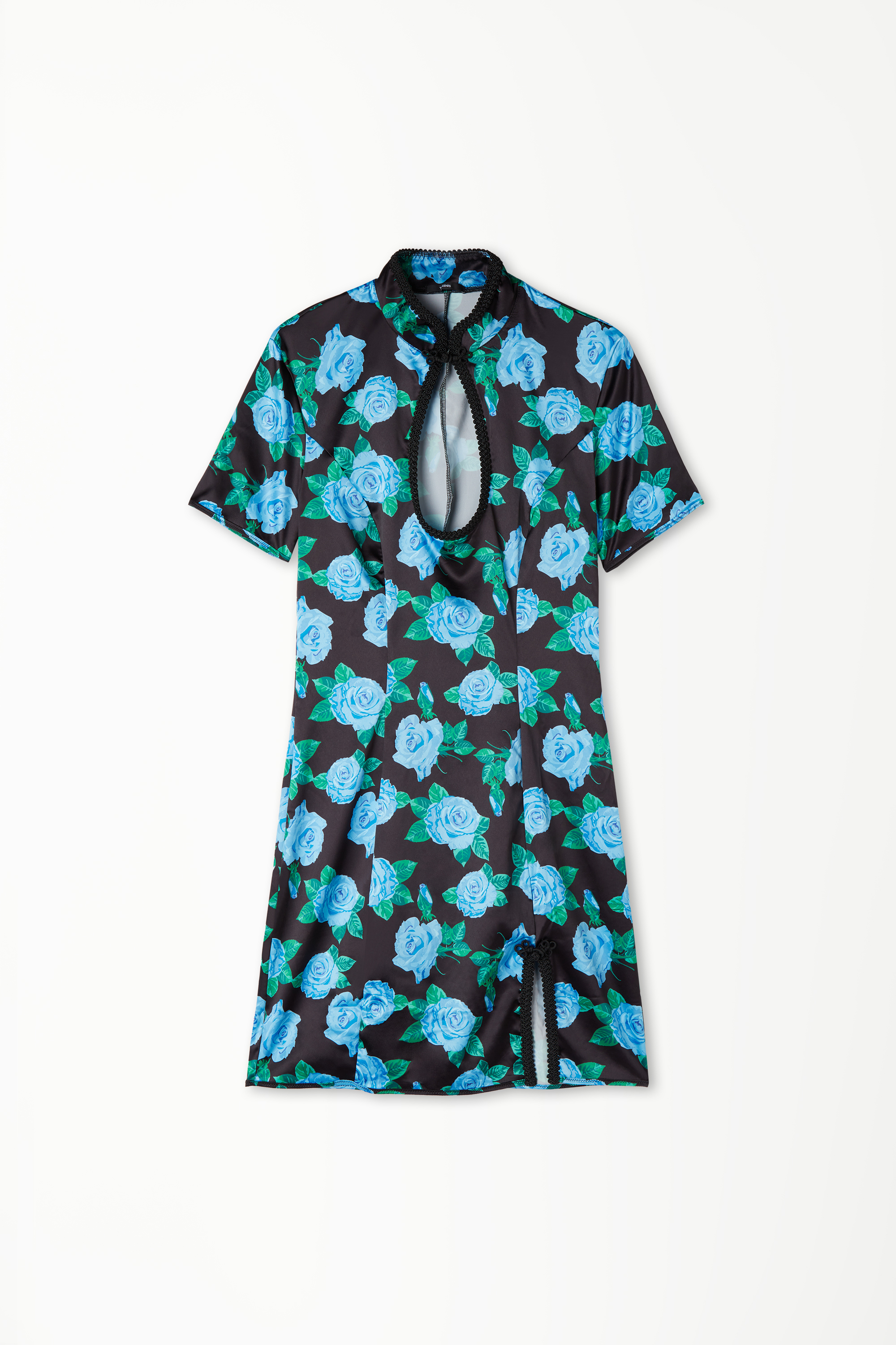 Asian Garden Short-Sleeved Chemise
