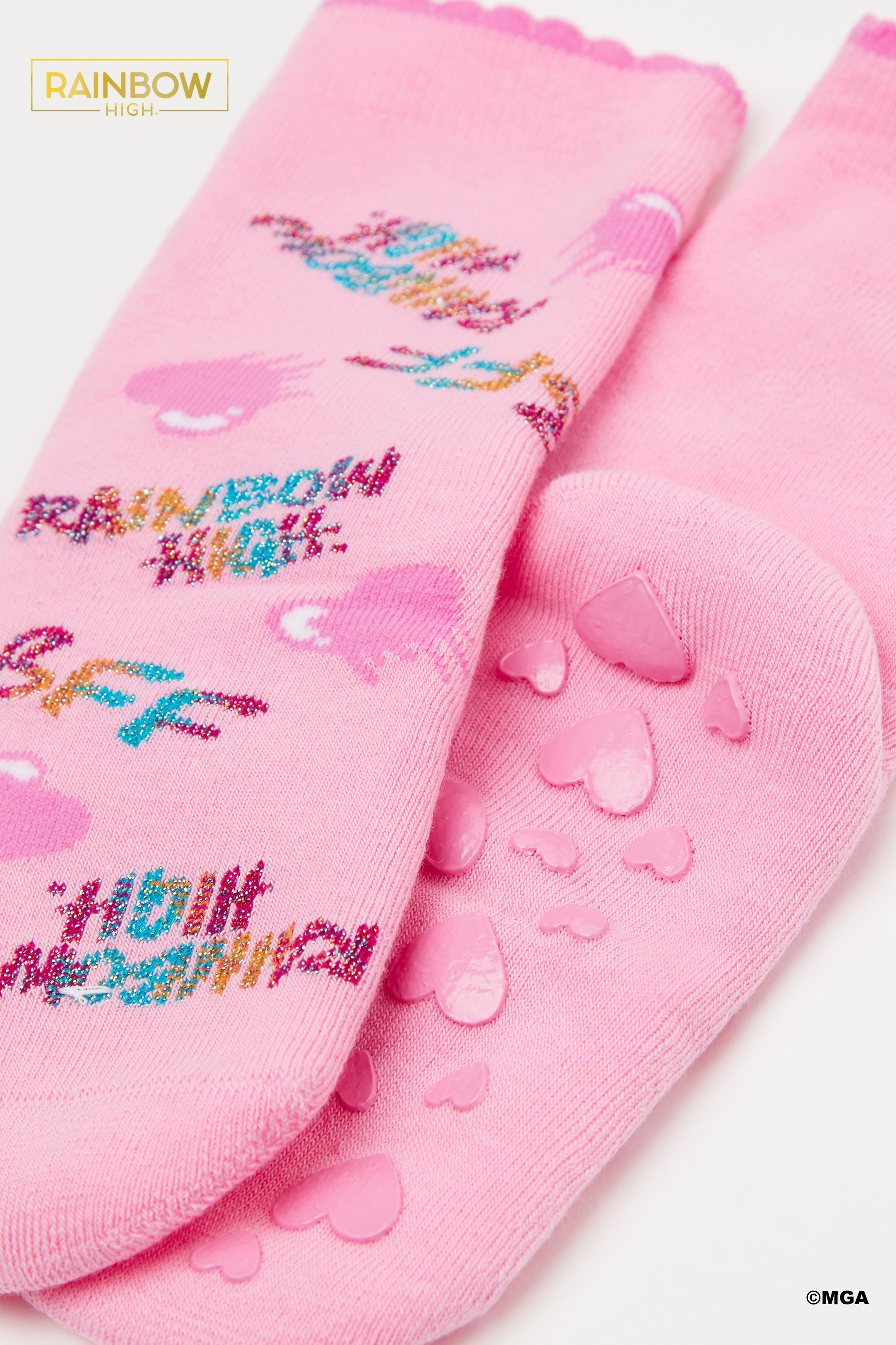 Socquettes Antidérapantes Rainbow High Fille