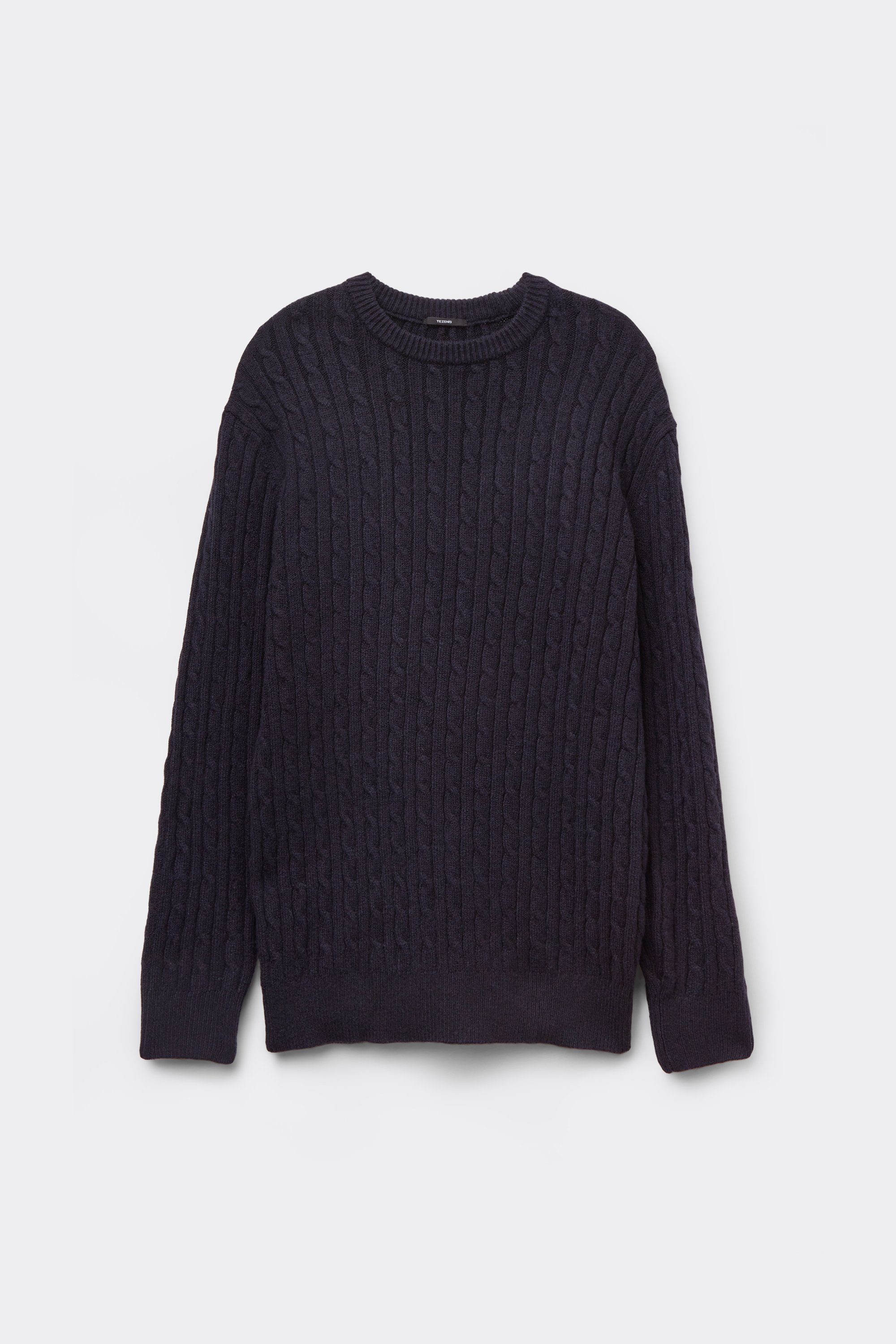 Maglia Pesante Girocollo Treccia