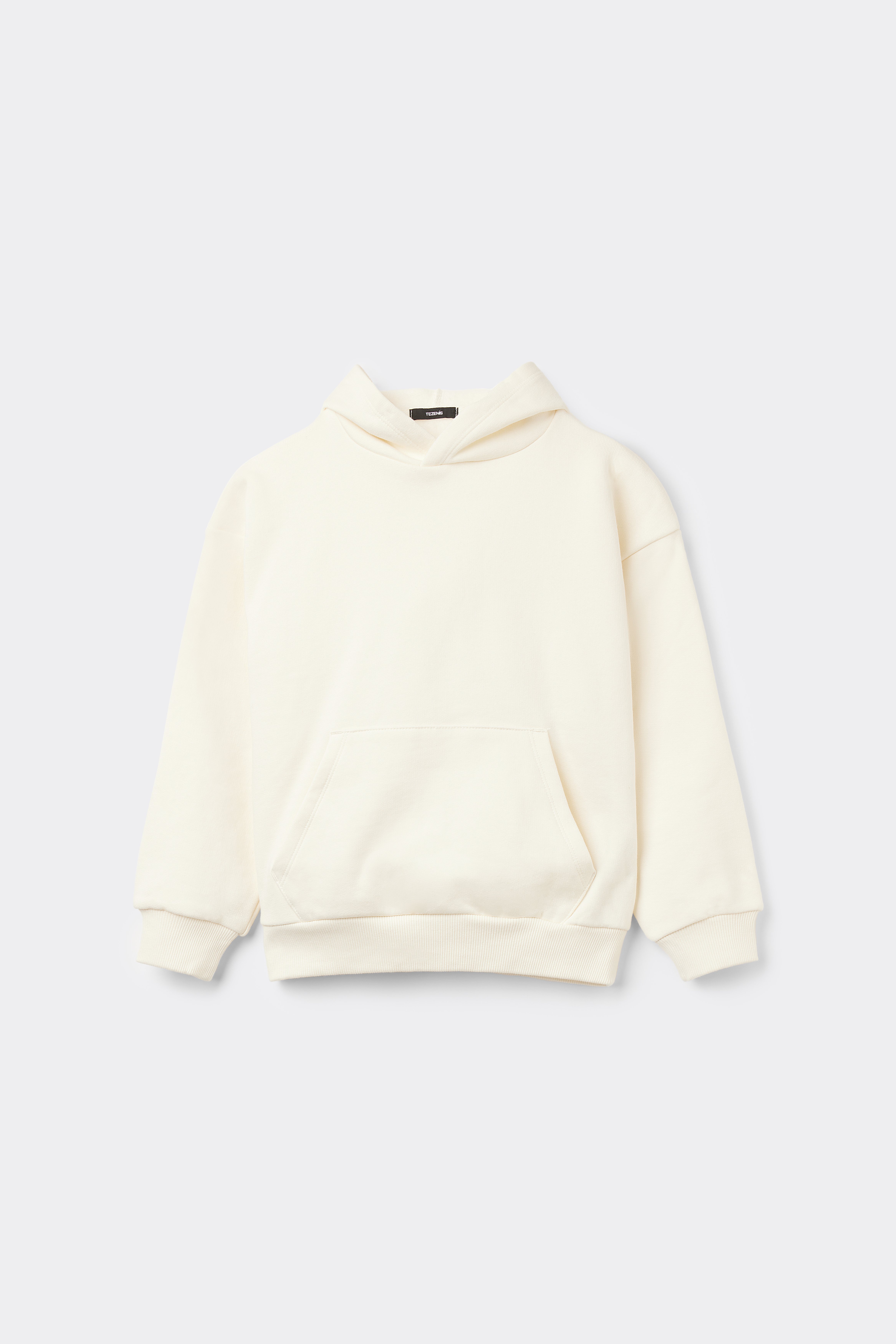 Sudadera Gruesa de Manga Larga con Capucha y Bolsillo Grande