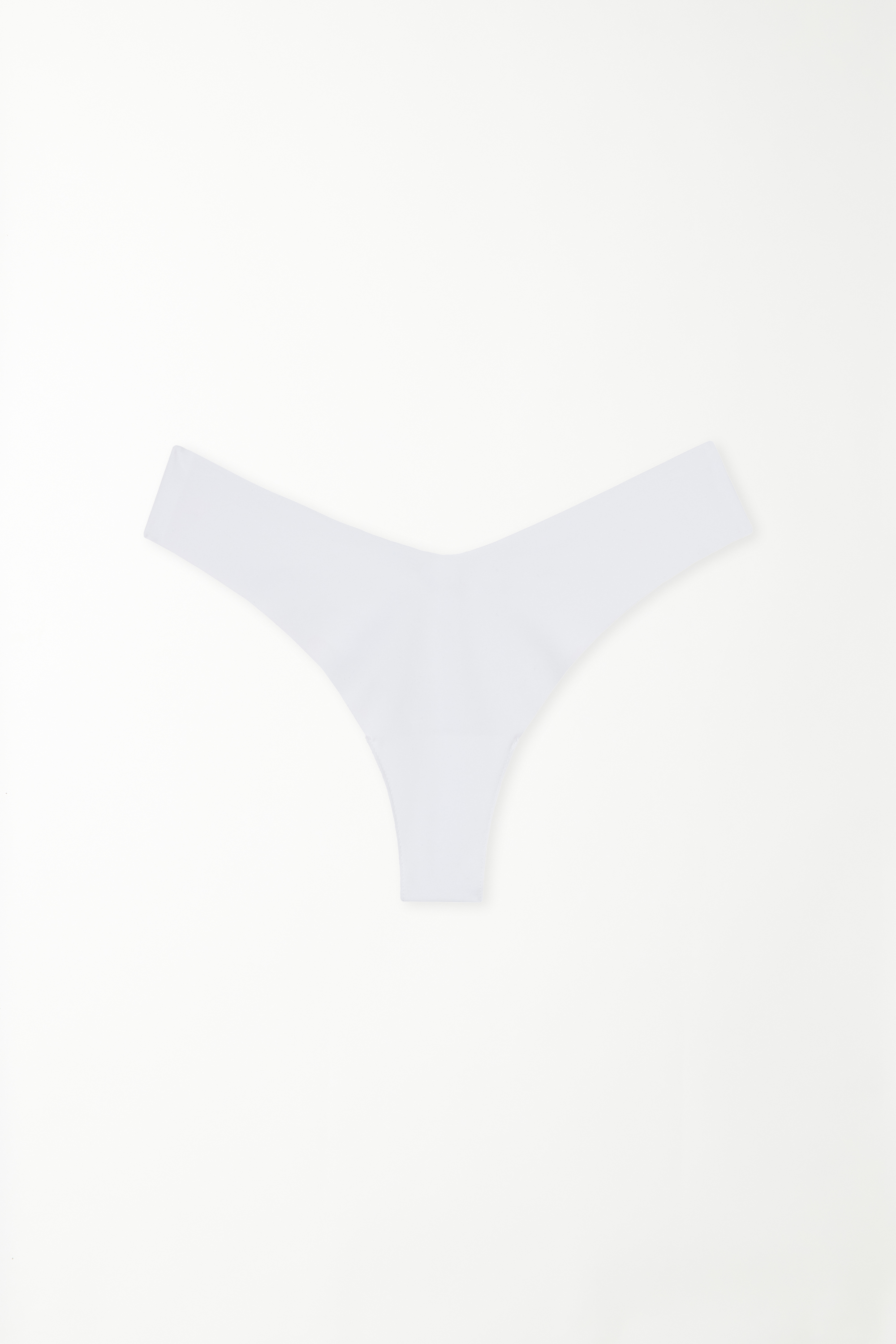 Microfiber V-Shaped Laser-Cut Brazilian Panties