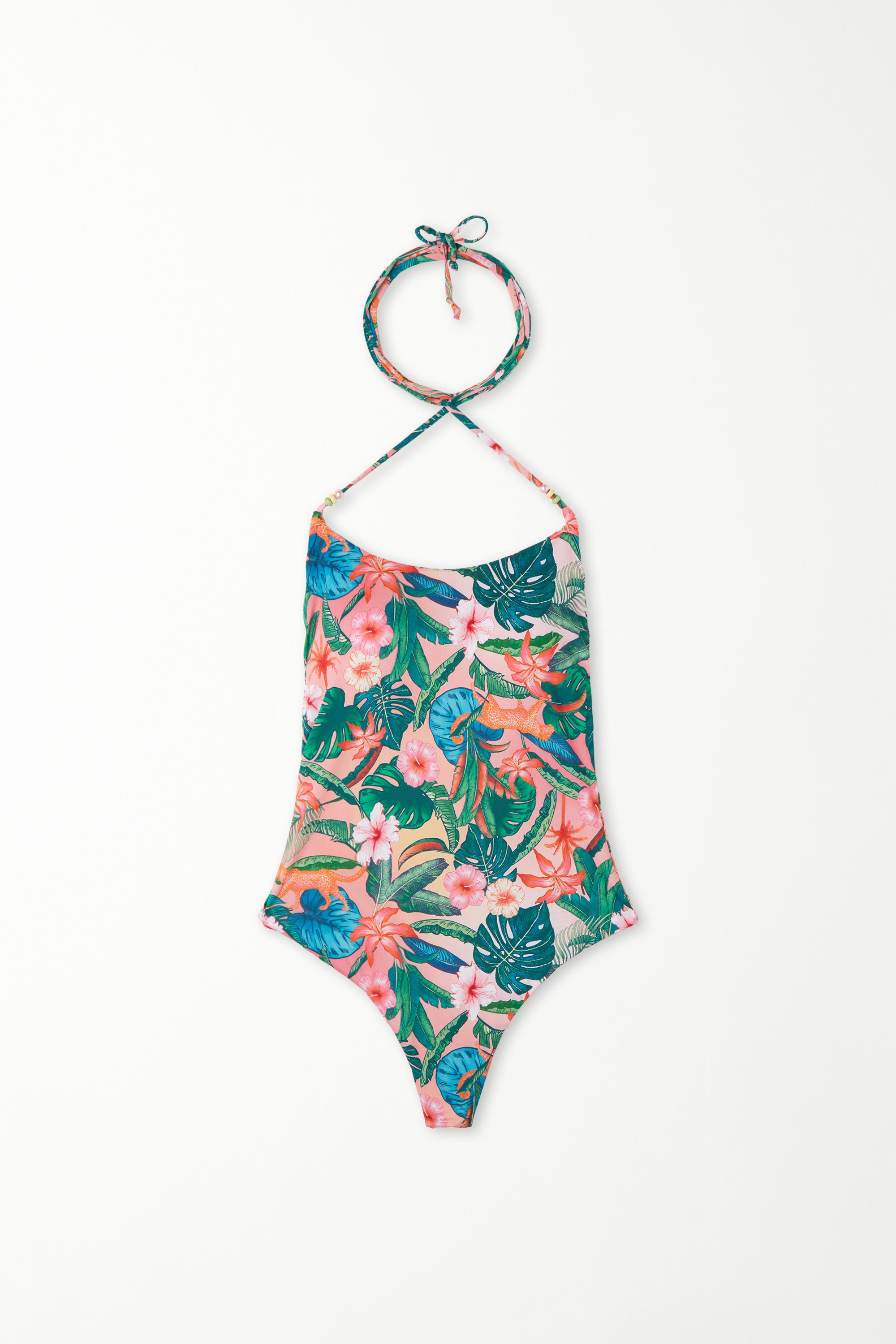 Sorbet Jungle Slightly Padded One-Piece Swimsuit