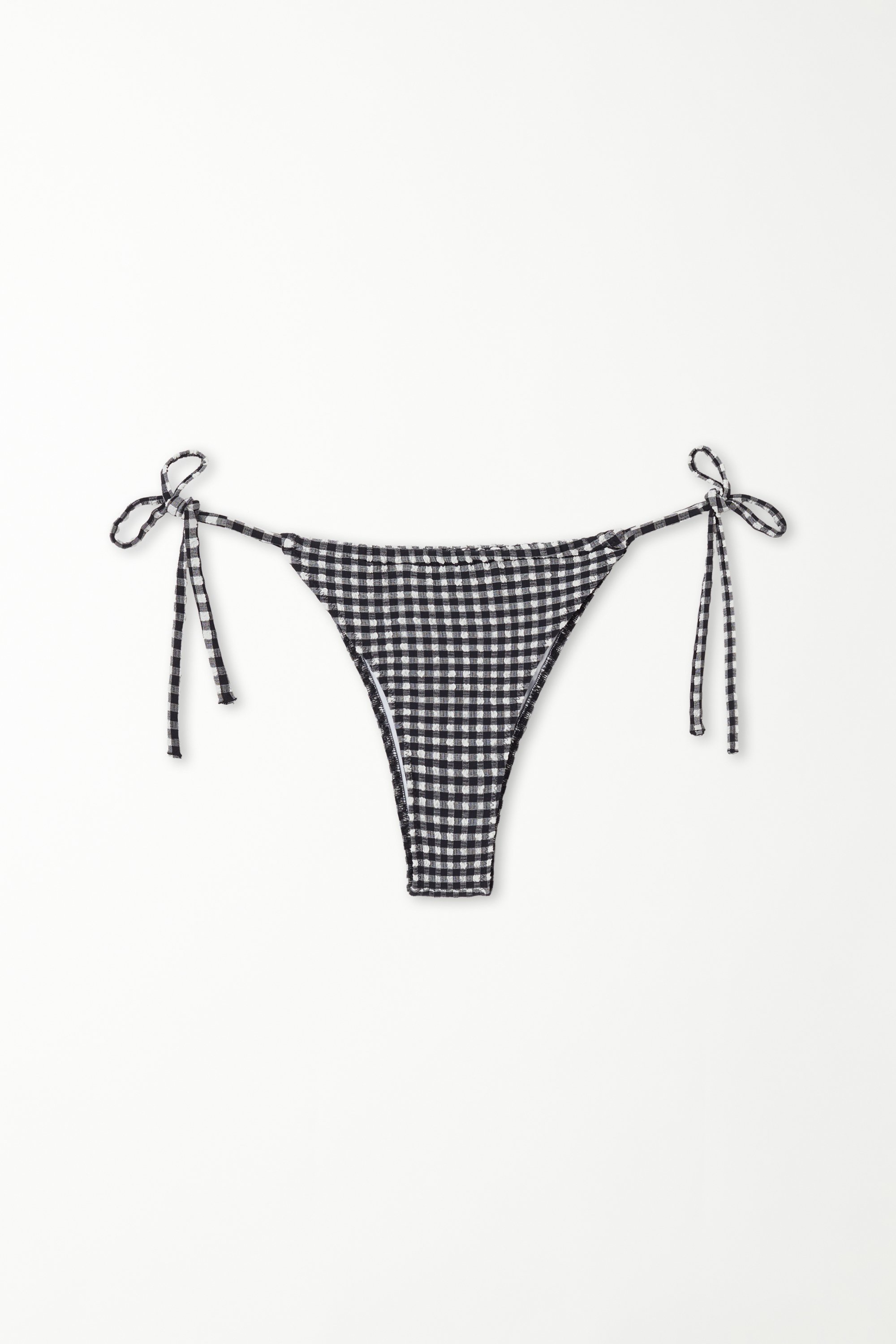 Panty Brasileña de Bikini con Tiras Laterales Classy Vichy