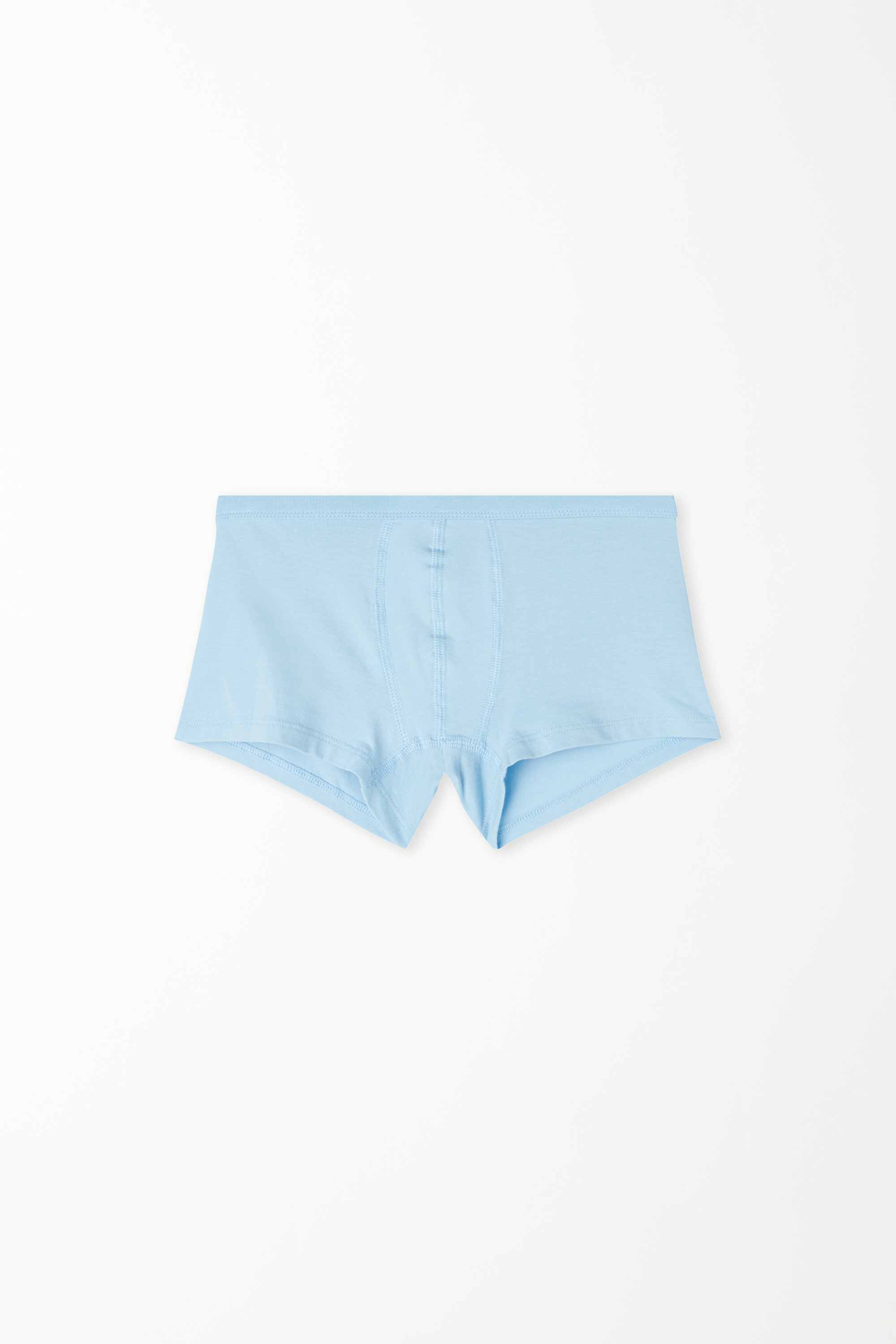 Basic-Boxershorts aus farbiger Baumwolle für Jungen