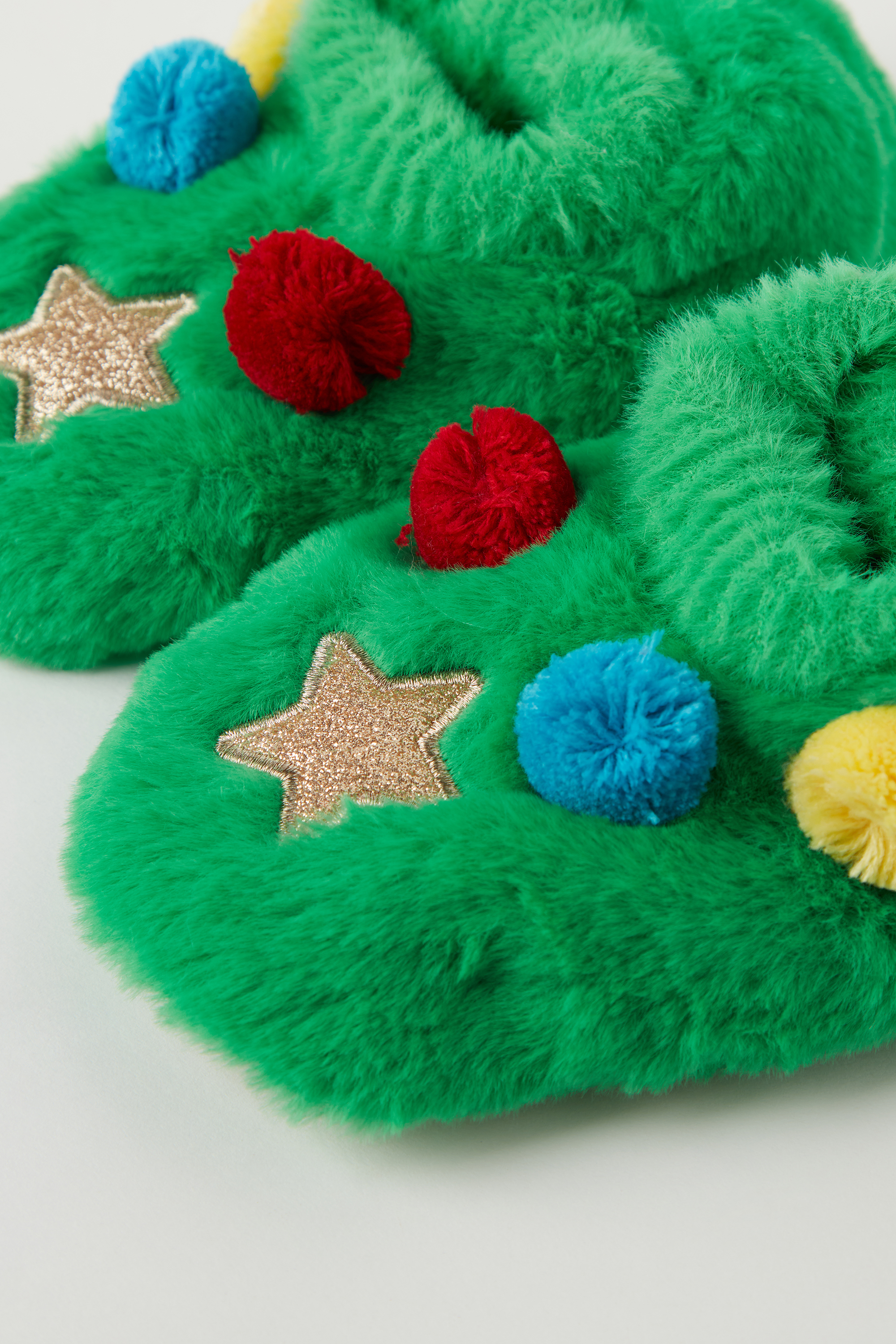 Pantuflas Estilo Zapatillas de Árbol de Navidad Unisex para Niños