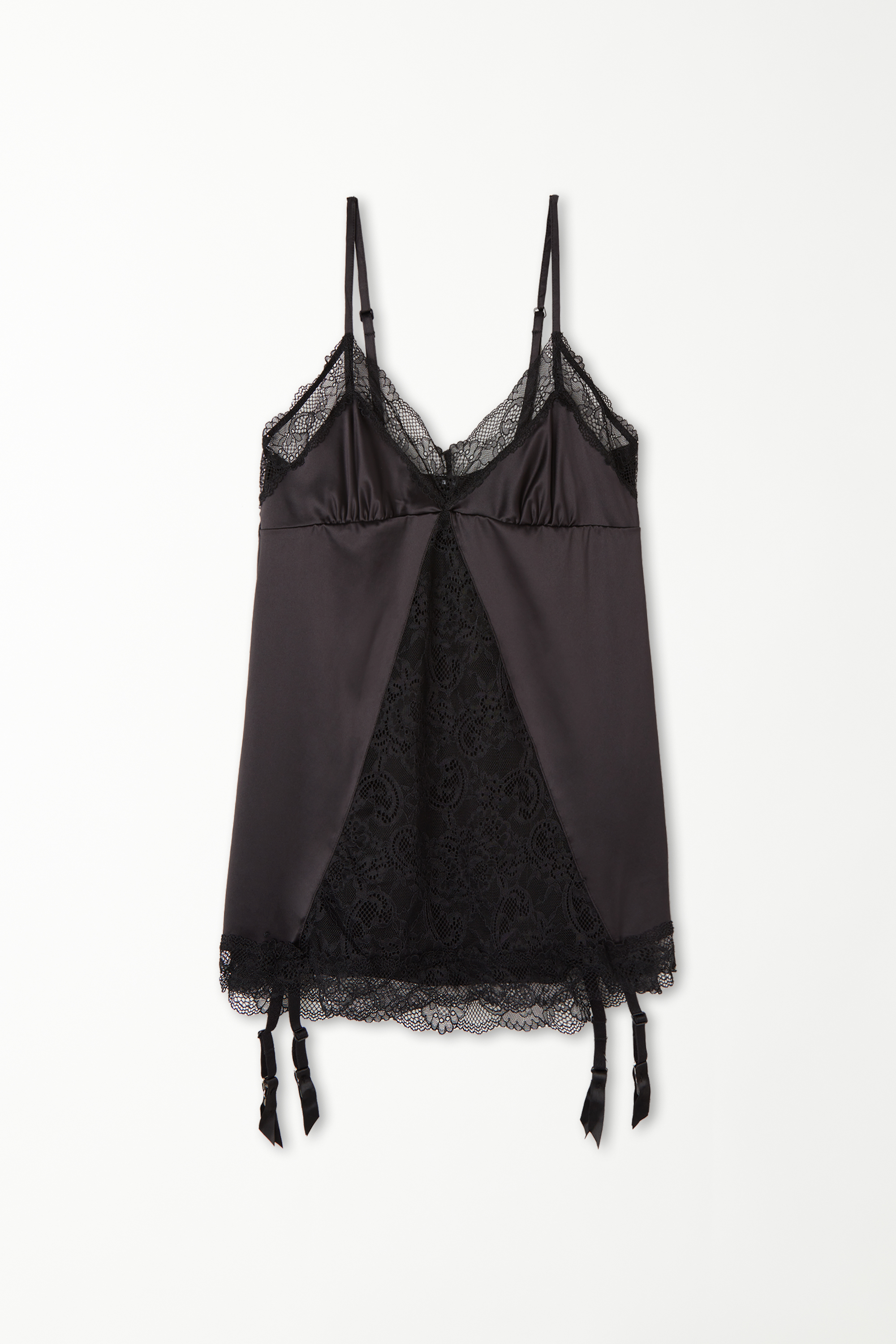 SLIP NARROW SHOULDER STRAPS Triang.timeless LACE