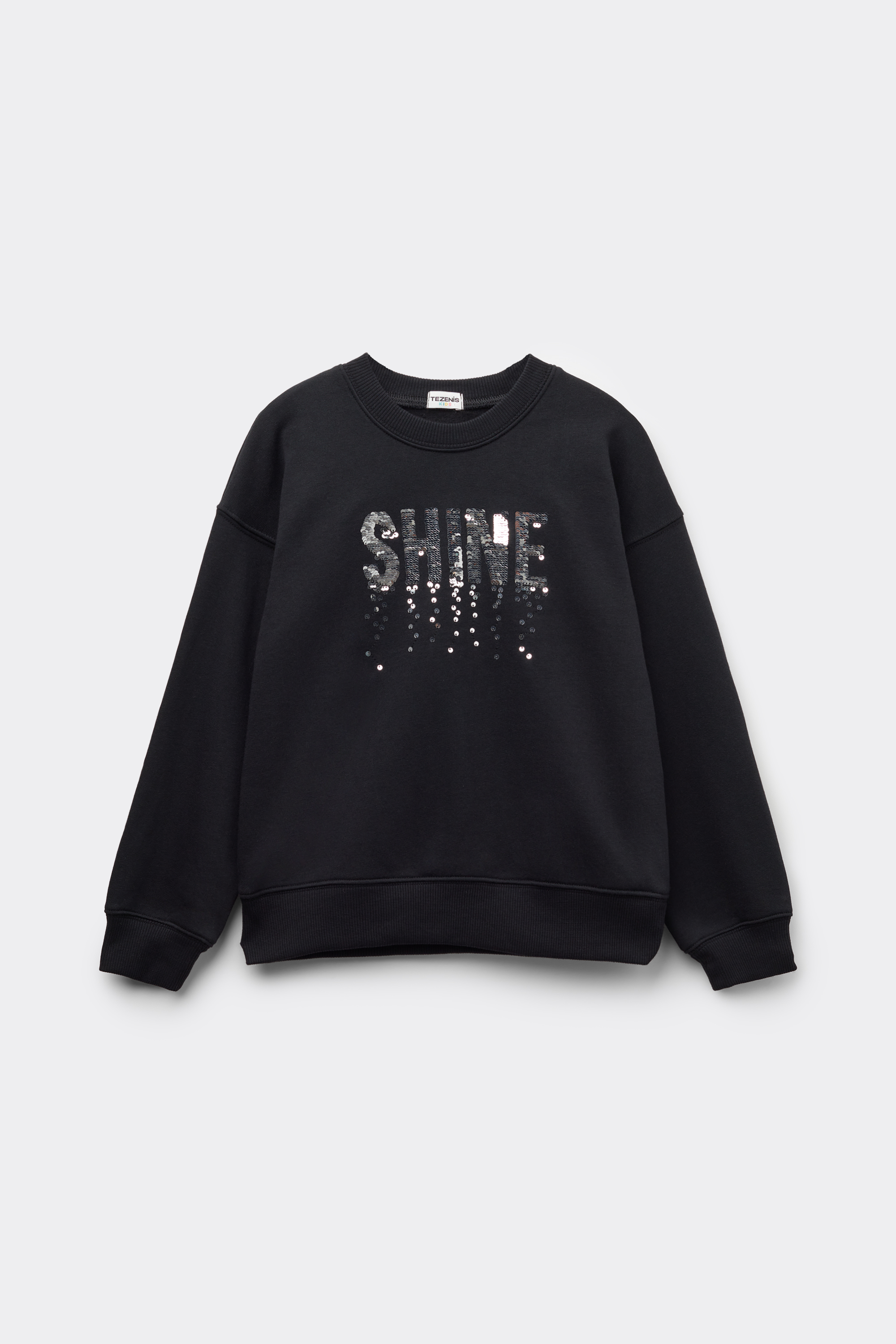 Girls’ Sequin Shine Print Sweatshirt