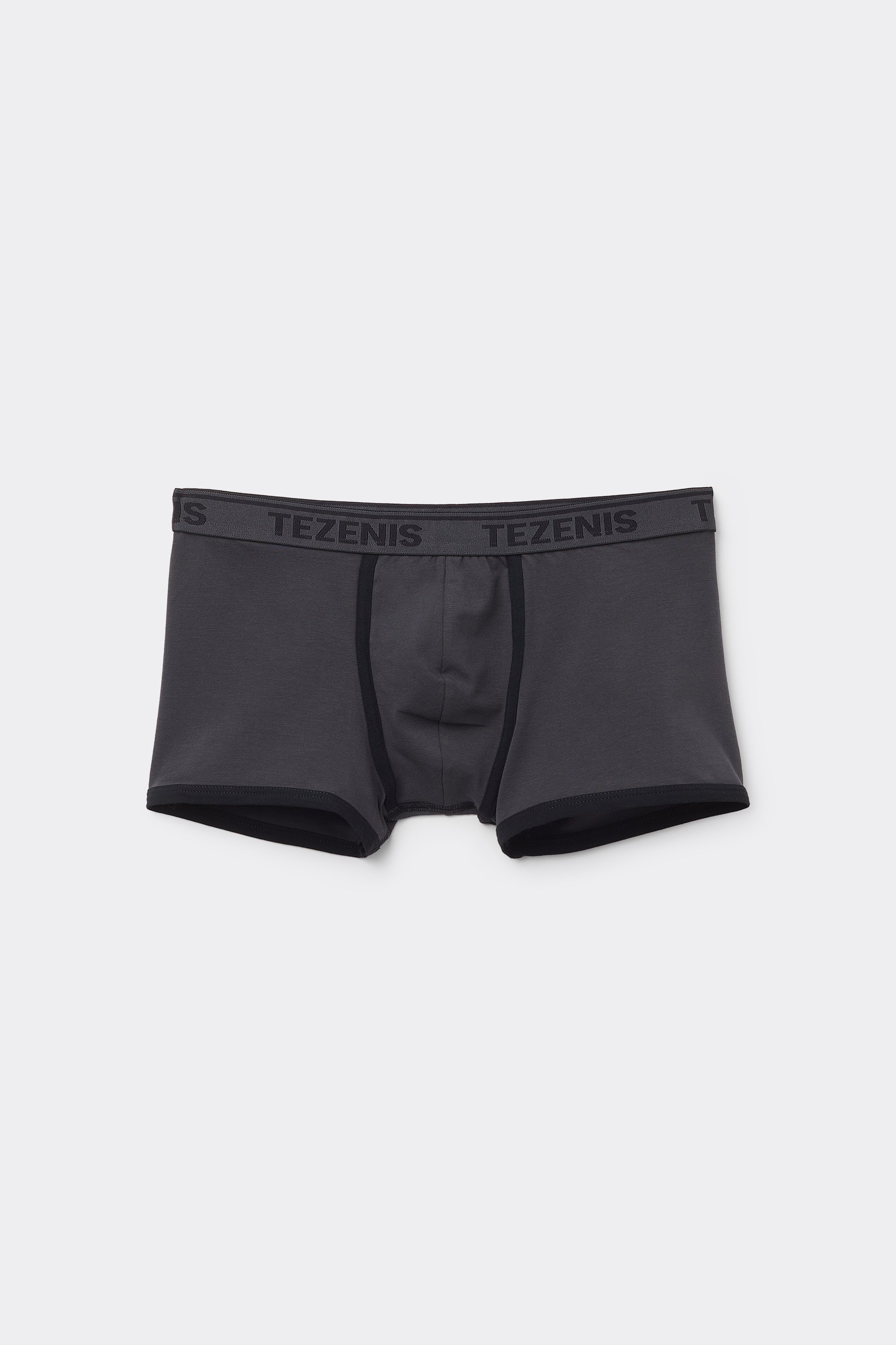 Cotton Logo Boxer Briefs with Contrasting Edging