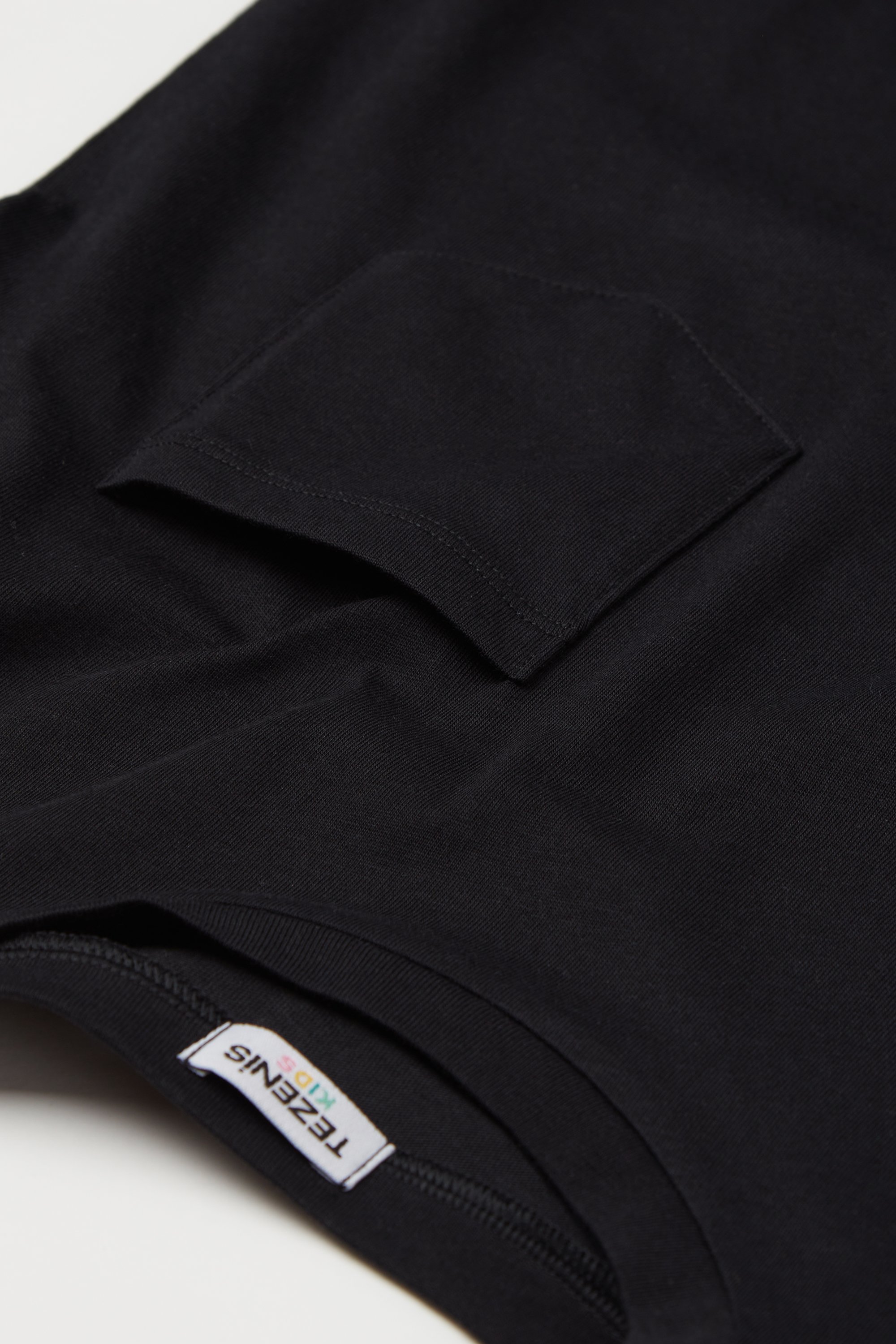 T-shirt Coton Ras-du-cou Poche Garçon