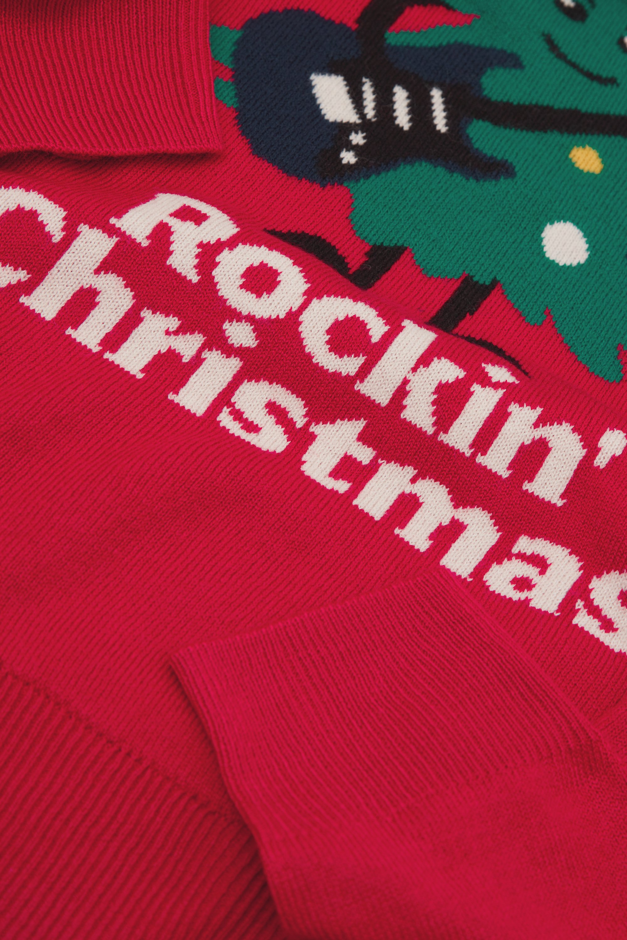 Pulover de Crăciun Guler Rotund Unisex