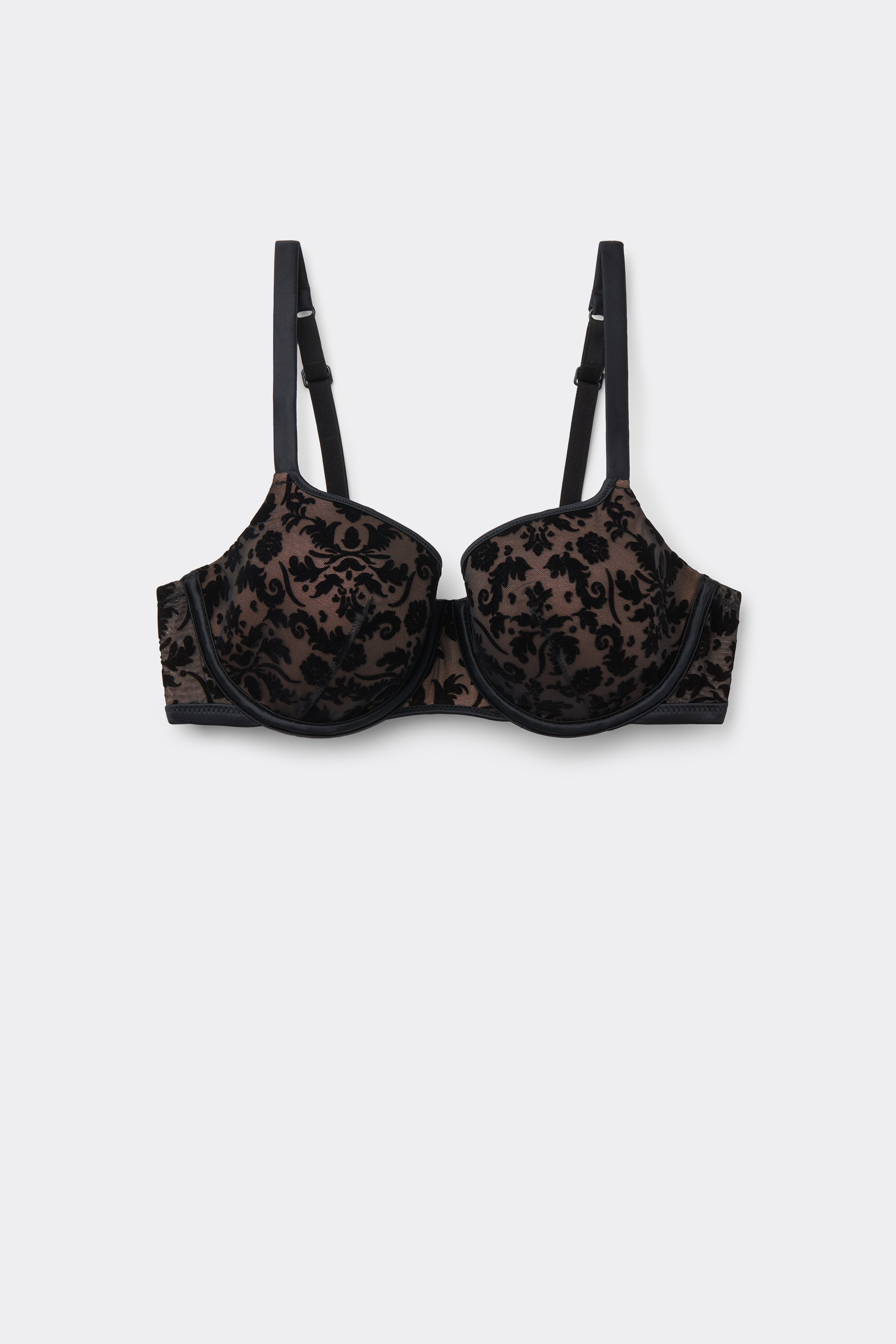 Sutien Balconette Prague Full Coverage Velvet Noir