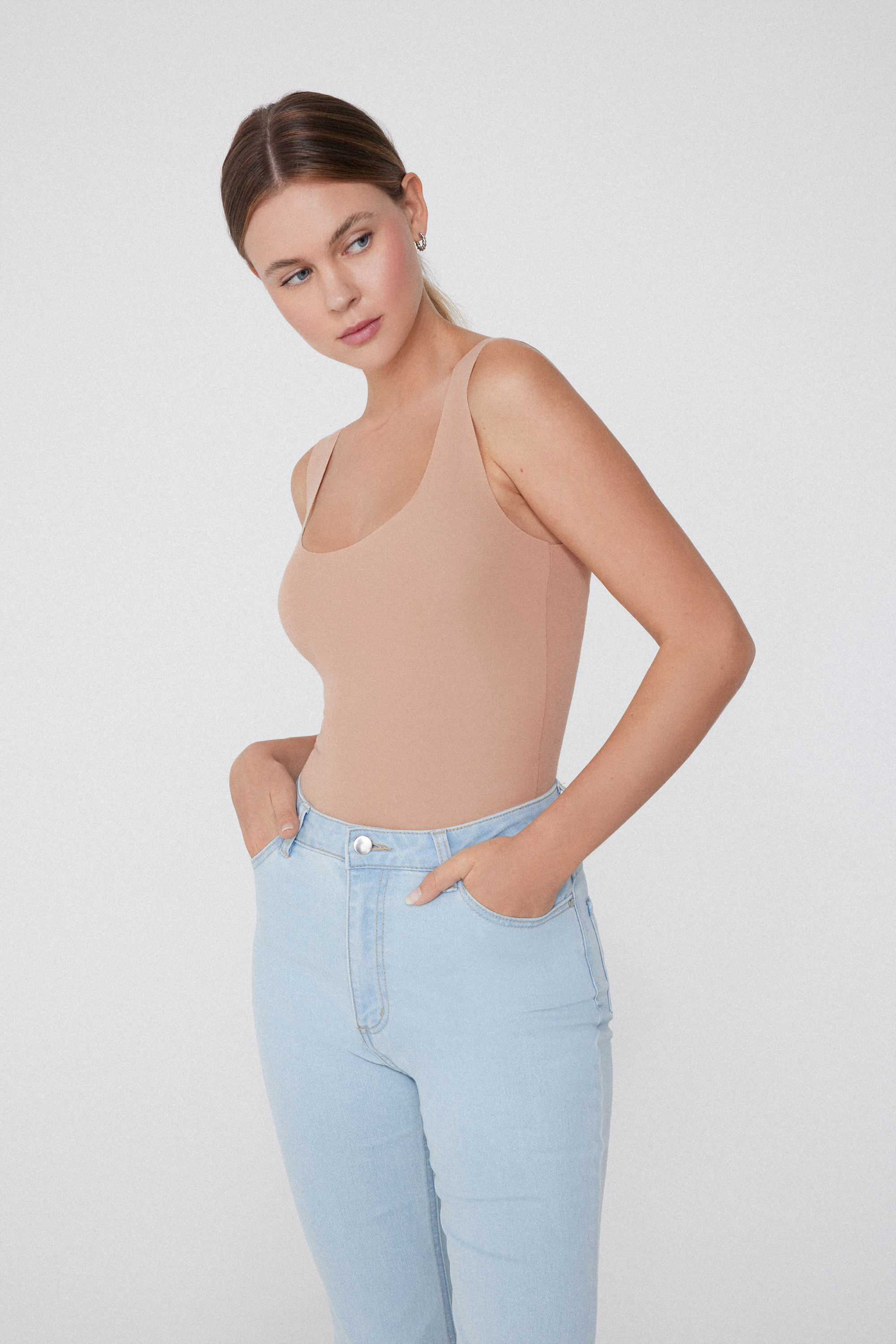 Body en Coton à Découpe Laser