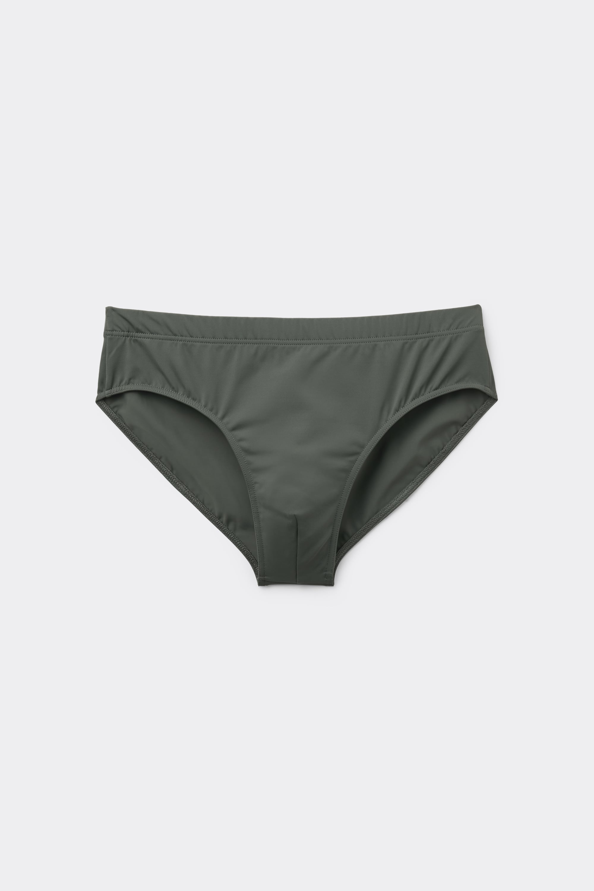 Basic Plain Colour Microfibre Swimming Trunks