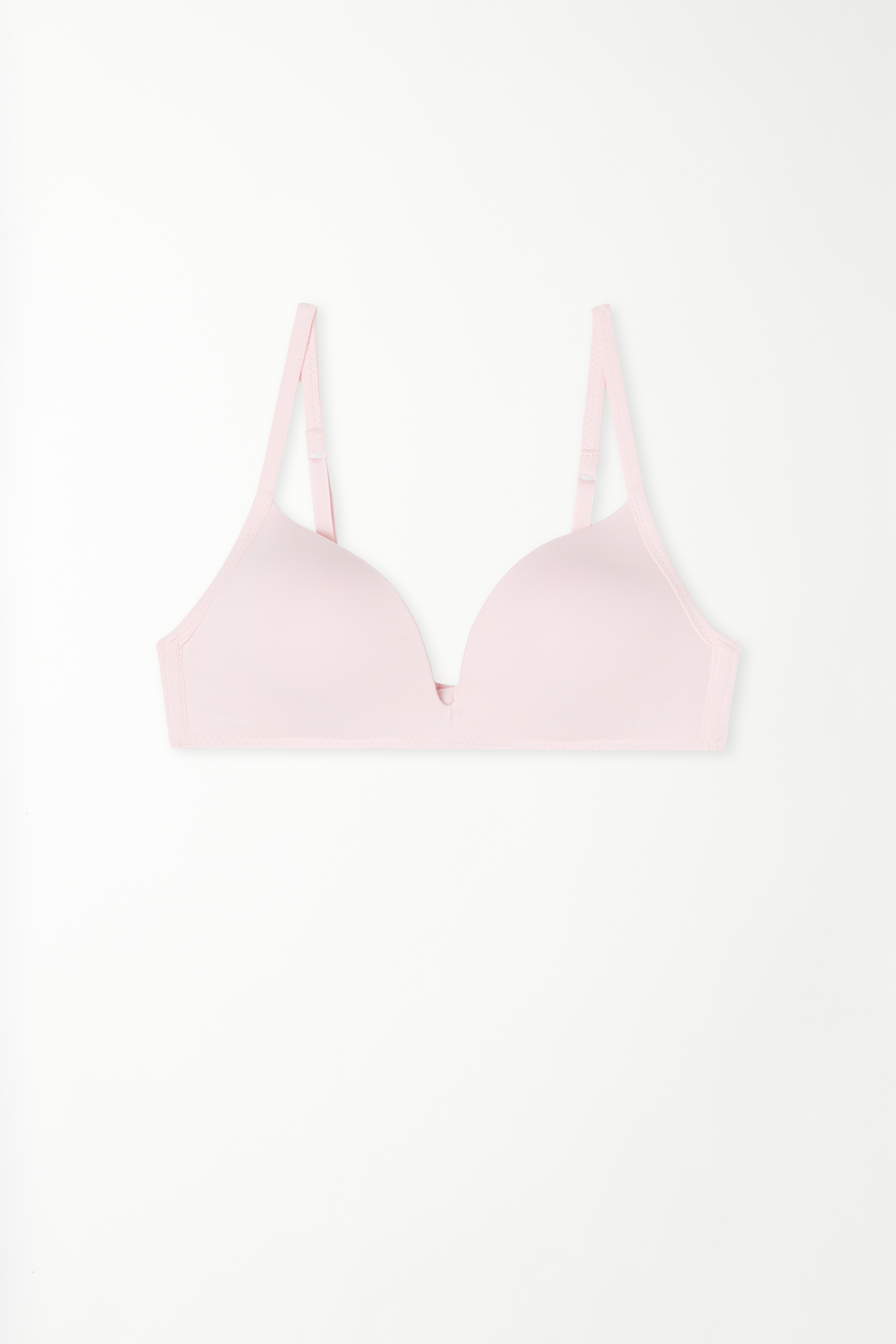 London Non-Wired Padded Triangle Bra in Cotton