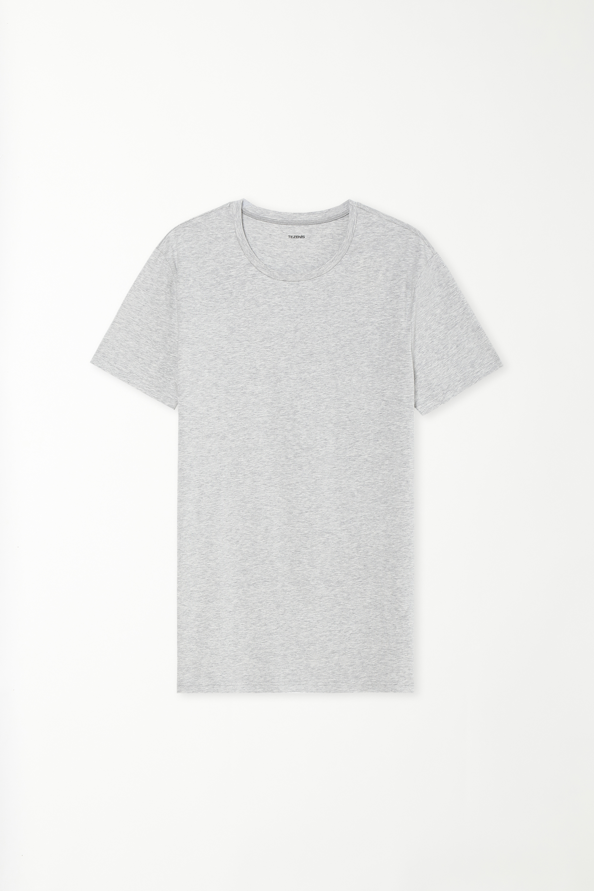 T-shirt από Ελαστικό Βαμβακερό Ύφασμα