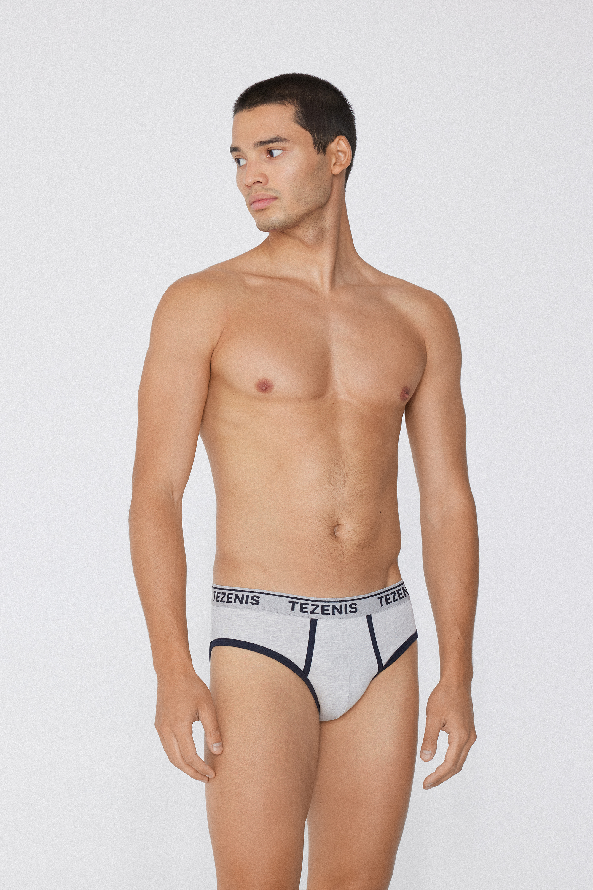 Cotton Panty Contrasting Trim with Logo