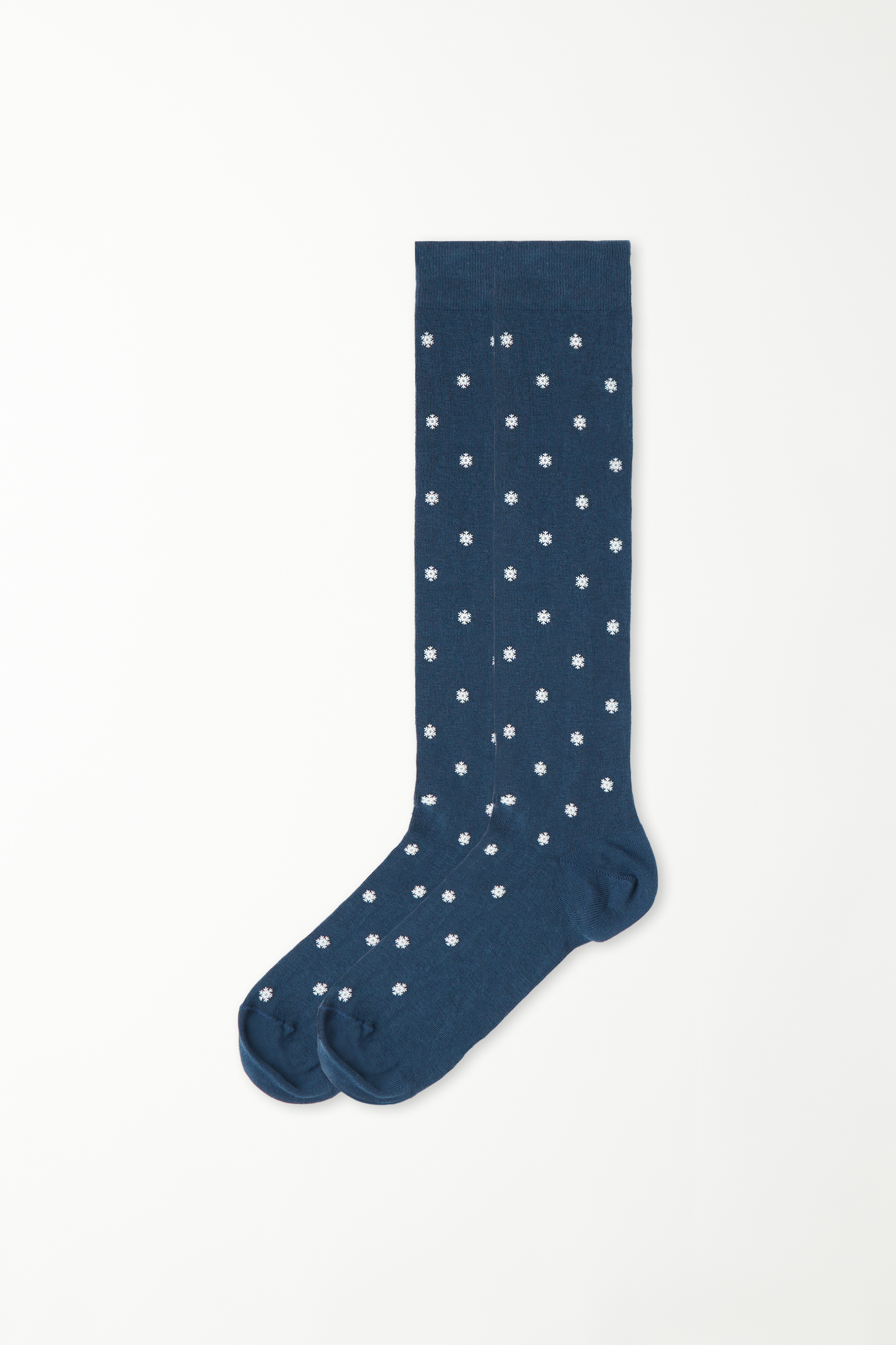 Mens’ Long Printed Cotton Socks