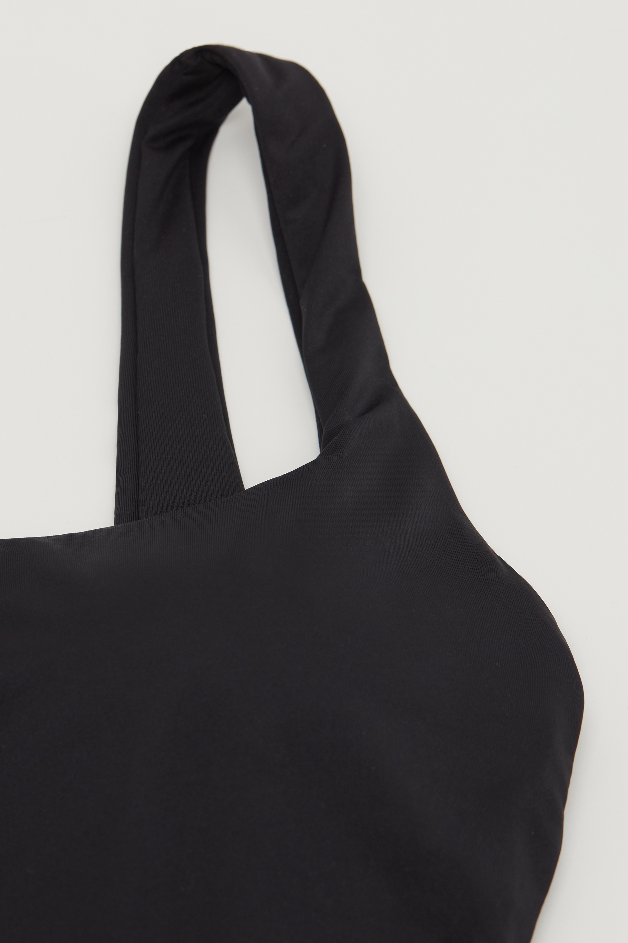 Wattierter Bustier-Badeanzug recycelt