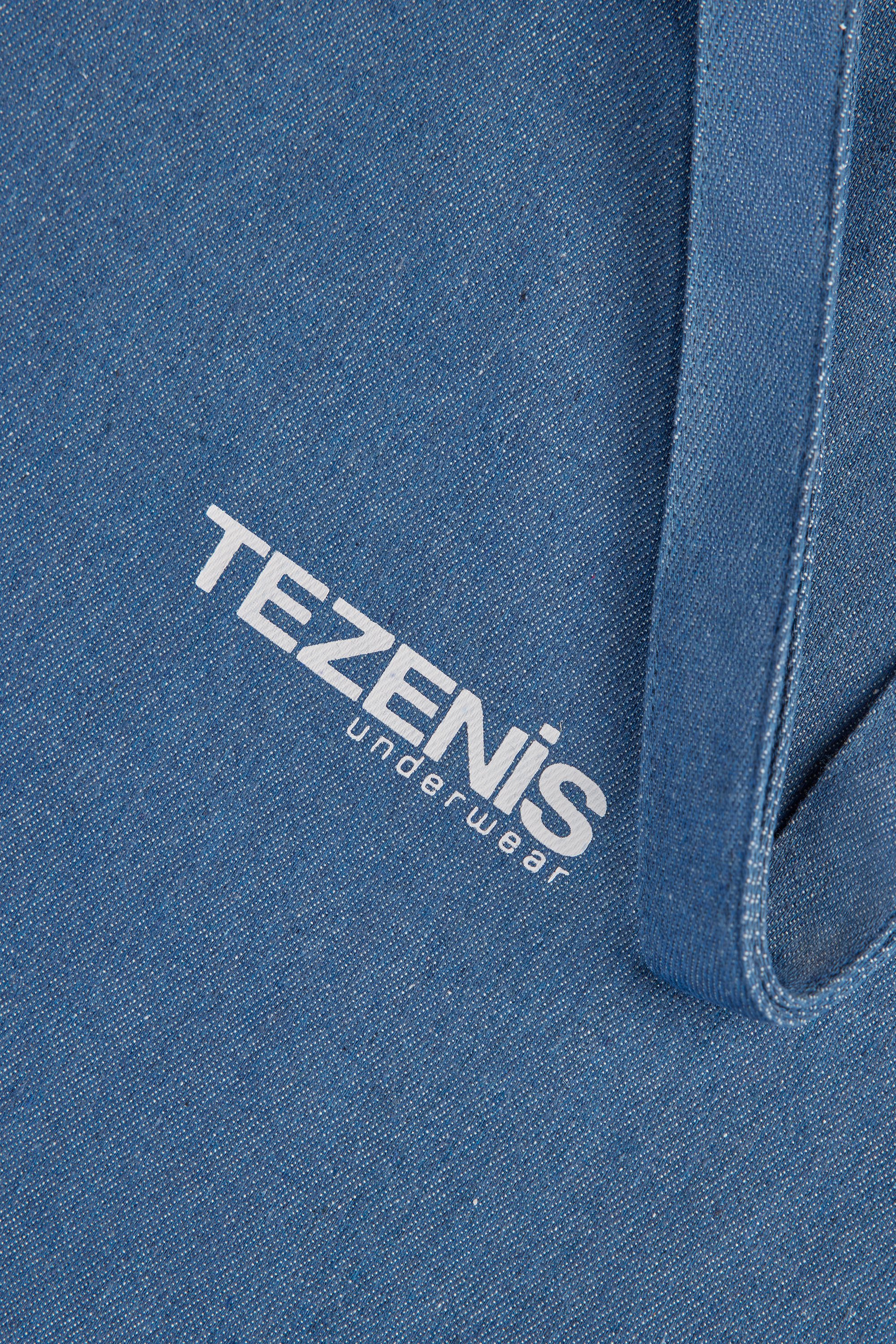 Bolso Tela Denim Algod&oacute;n Logo Tezenis