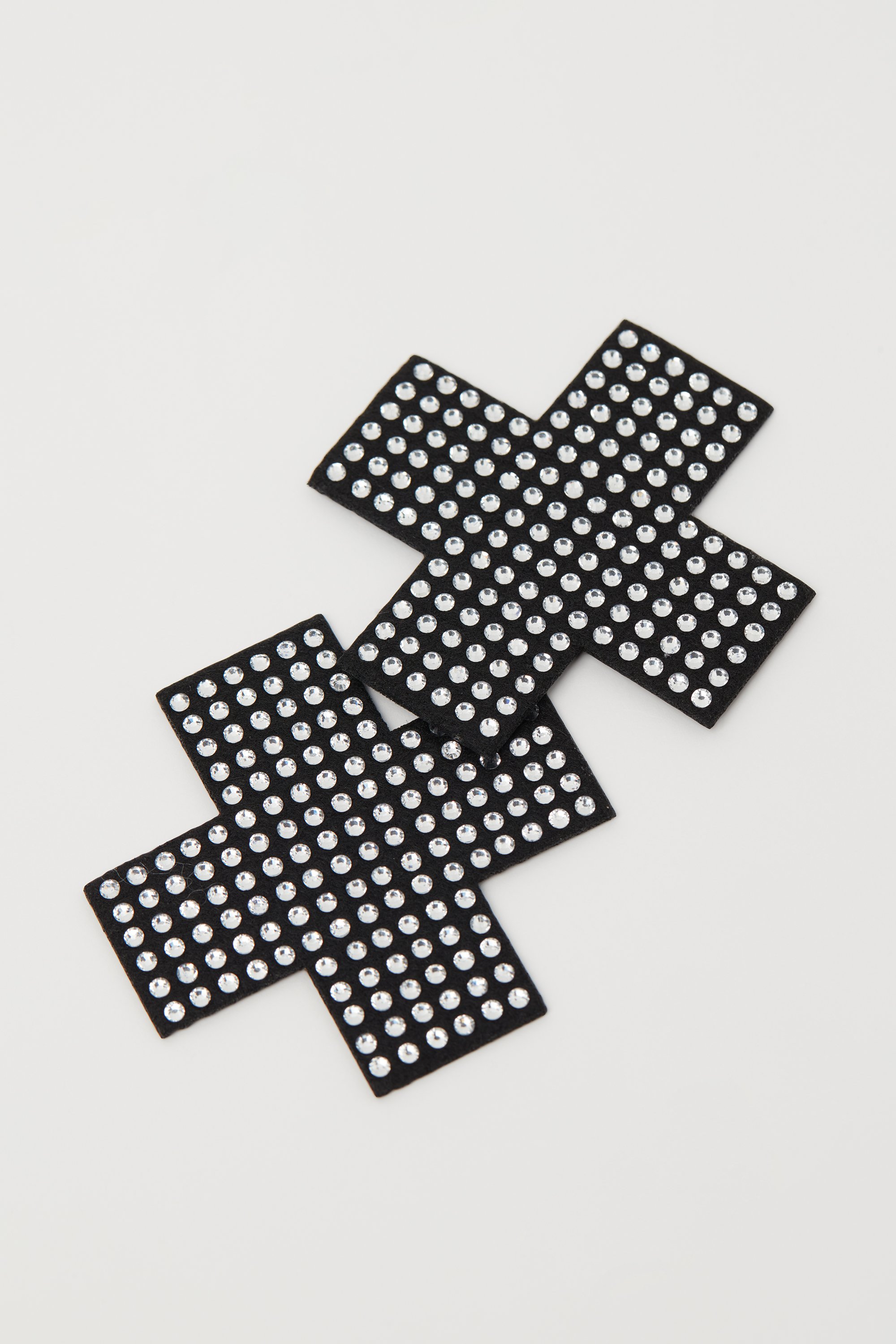 Tapa-Mamilos Cruz Strass
